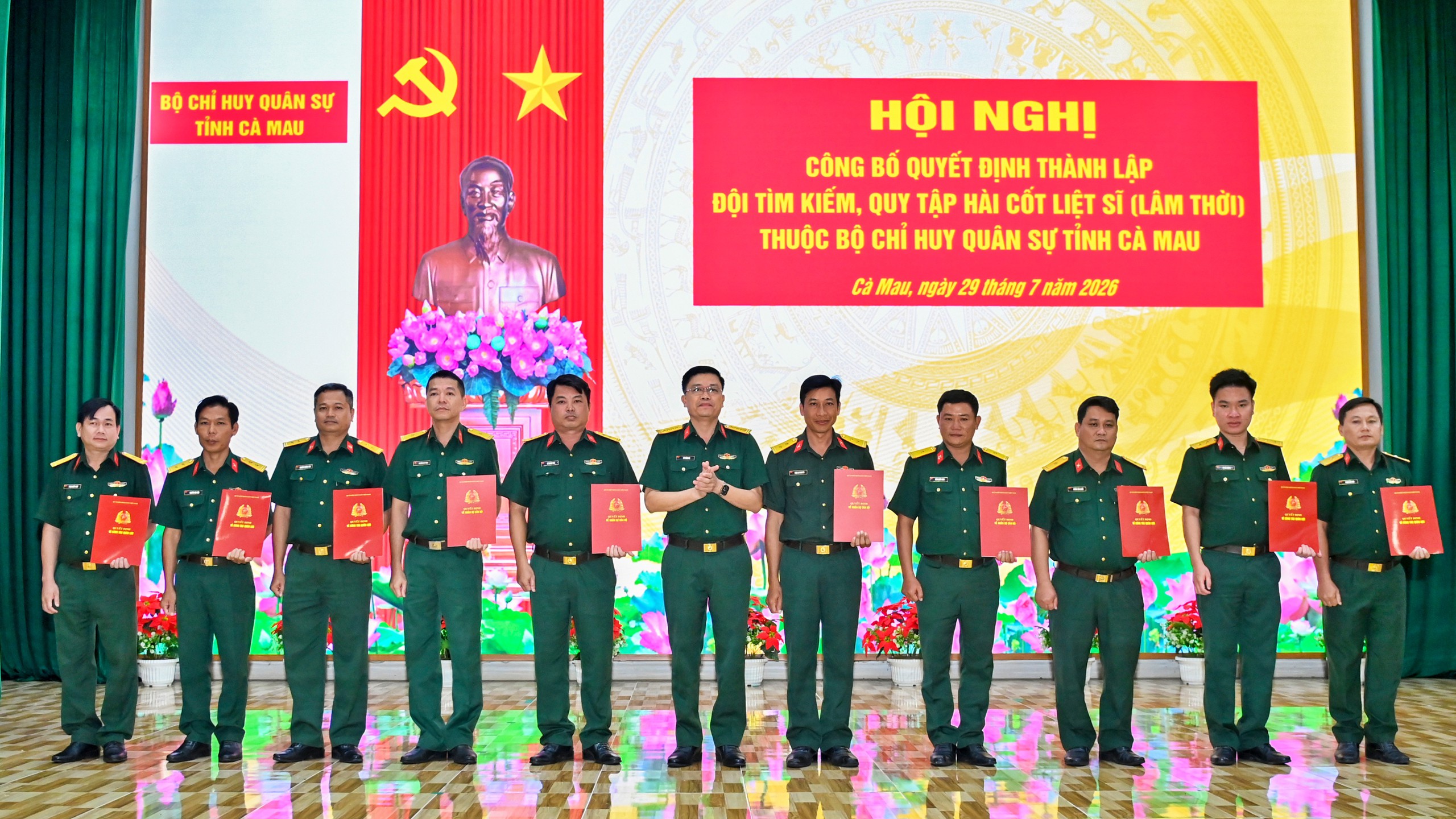 C&agrave; Mau: Th&agrave;nh lập Đội t&igrave;m kiếm, quy tập h&agrave;i cốt liệt sĩ - Ảnh 3.