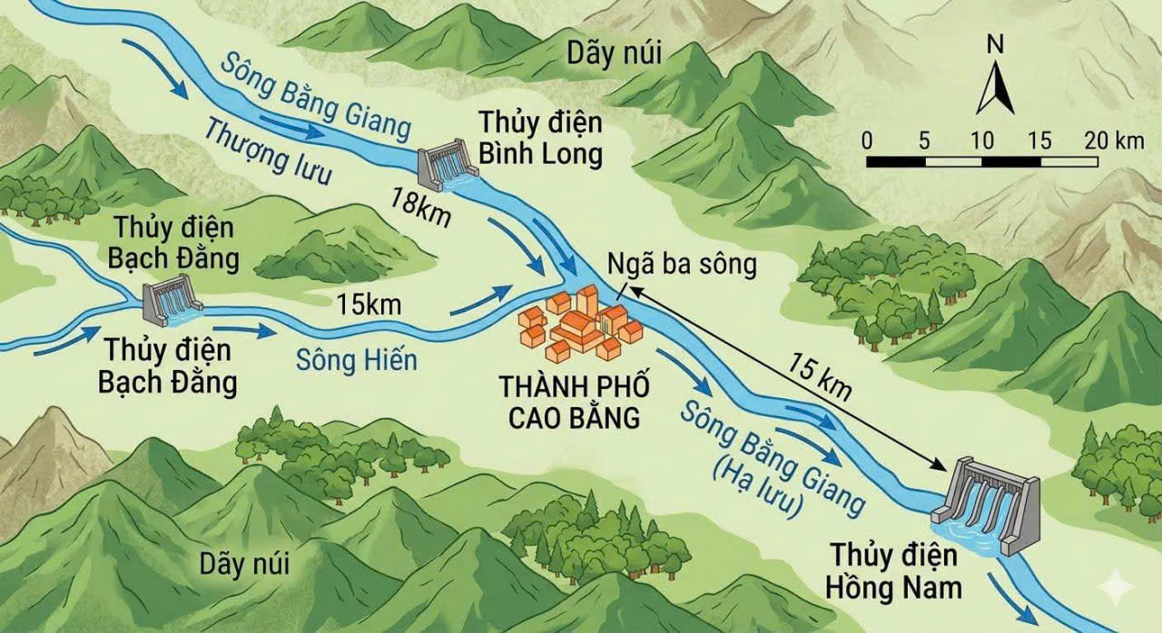 B&aacute;c bỏ th&ocirc;ng tin loạt hồ thủy điện li&ecirc;n quan đến lũ lụt tại Cao Bằng - Ảnh 1.