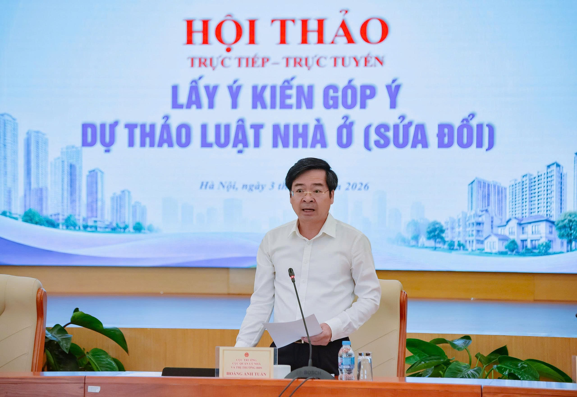 Bộ Xây dựng lấy ý kiến góp ý dự thảo Luật Nhà ở sửa đổi - Ảnh 2.