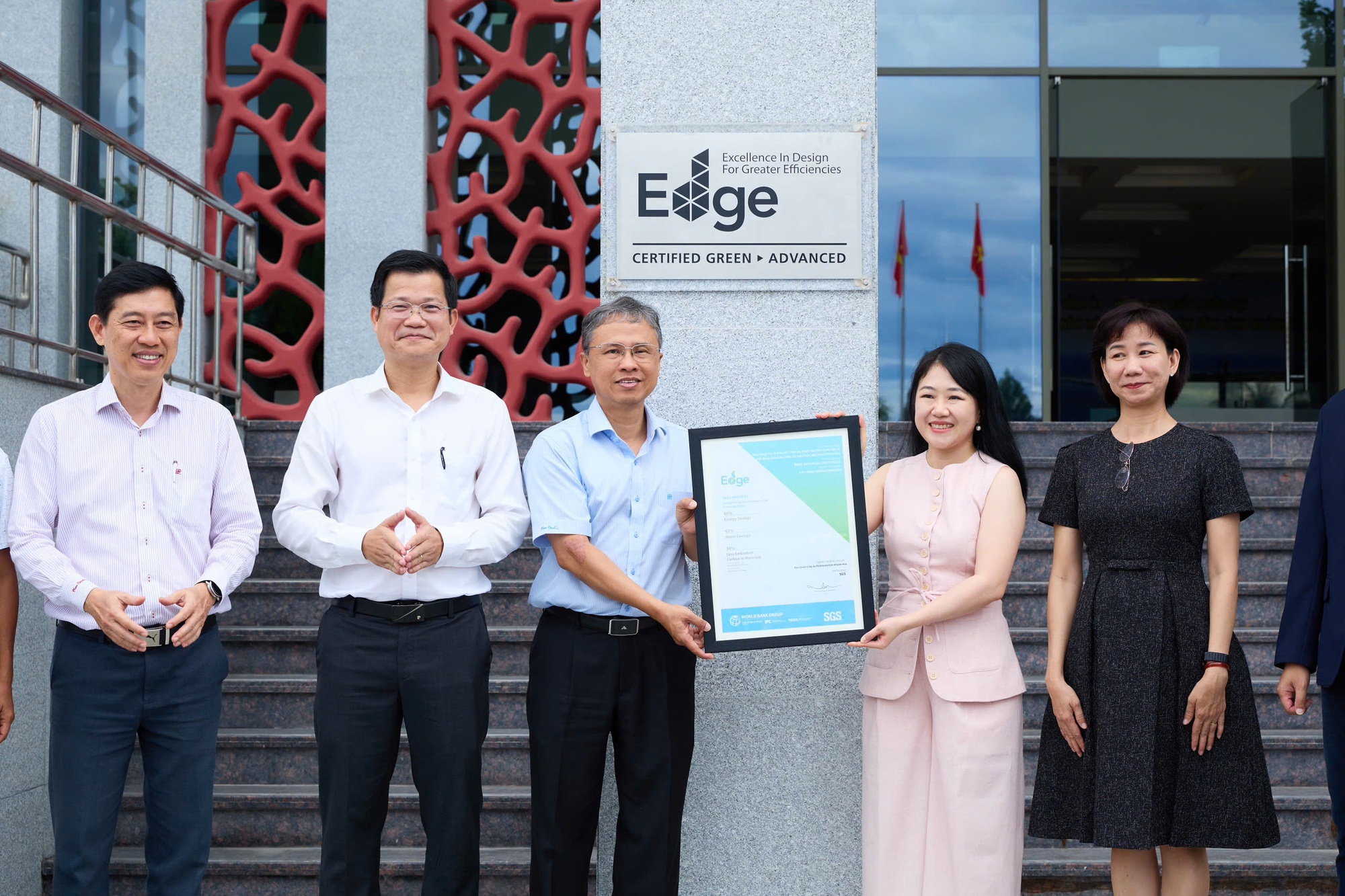 C&ocirc;ng tr&igrave;nh xanh đầu ti&ecirc;n tại kh&aacute;nh h&ograve;a đạt chứng nhận EDGE Advanced năm 2026 - Ảnh 2.