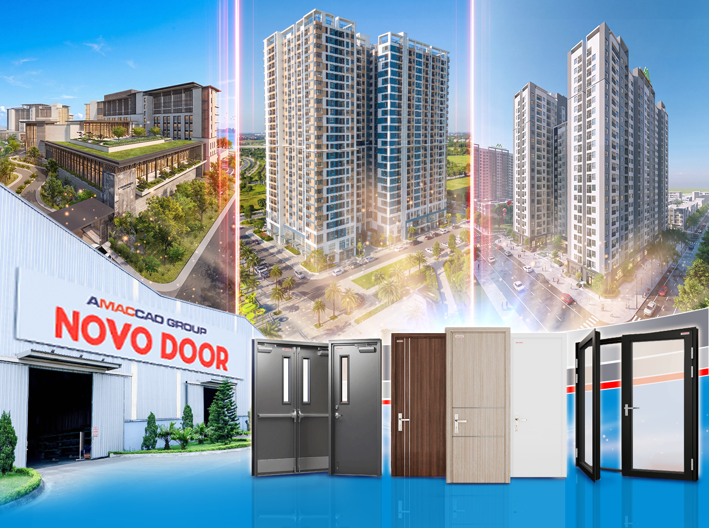 Từ nh&agrave; ở, nh&agrave; m&aacute;y đến hạ tầng trọng điểm: Dấu ấn NOVODOOR &ndash; AMACCAO dọc chiều d&agrave;i đất nước - Ảnh 6.
