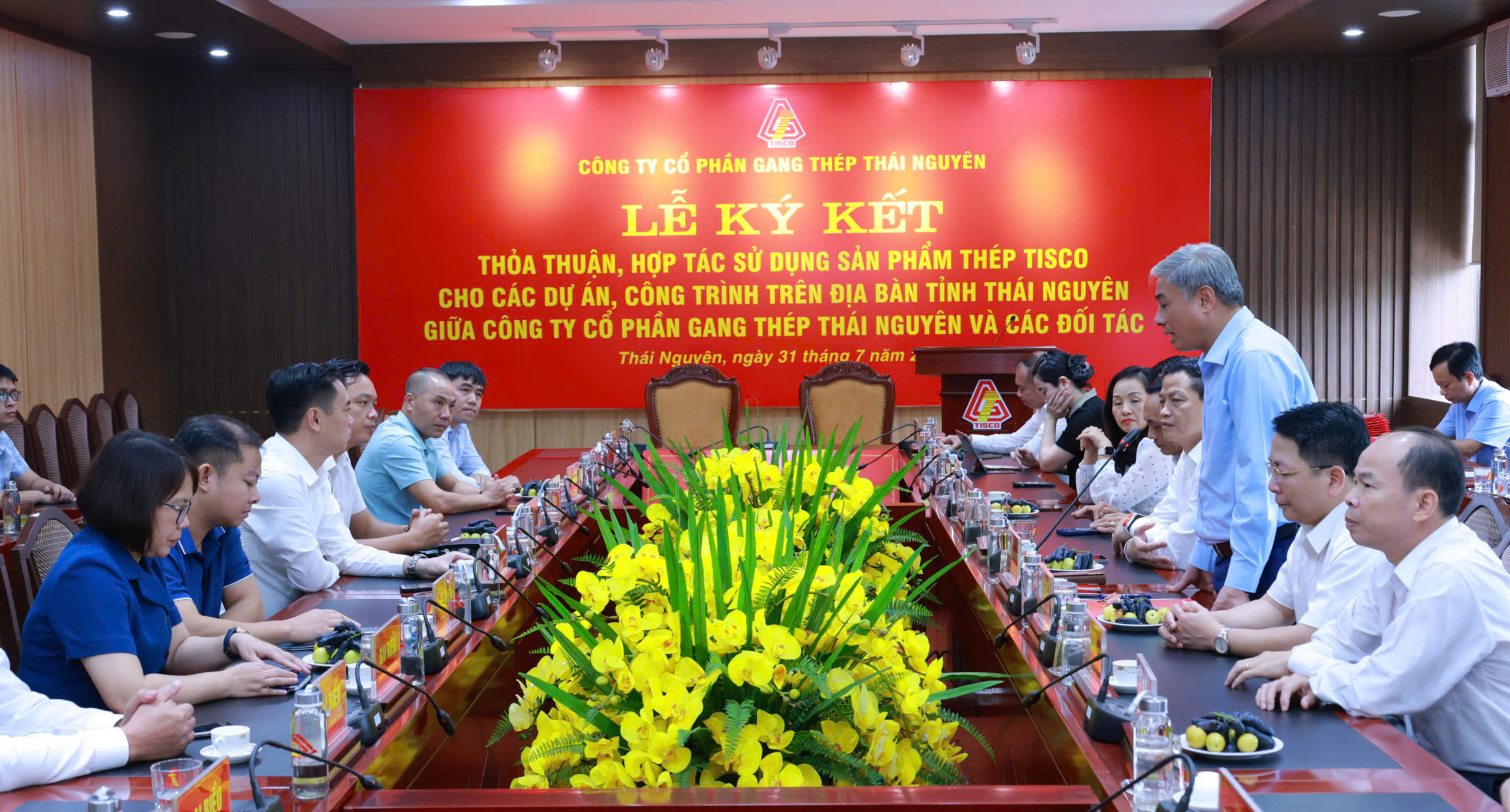 TISCO k&yacute; hợp t&aacute;c với 14 doanh nghiệp, th&uacute;c đẩy sử dụng th&eacute;p tại Th&aacute;i Nguy&ecirc;n - Ảnh 6.