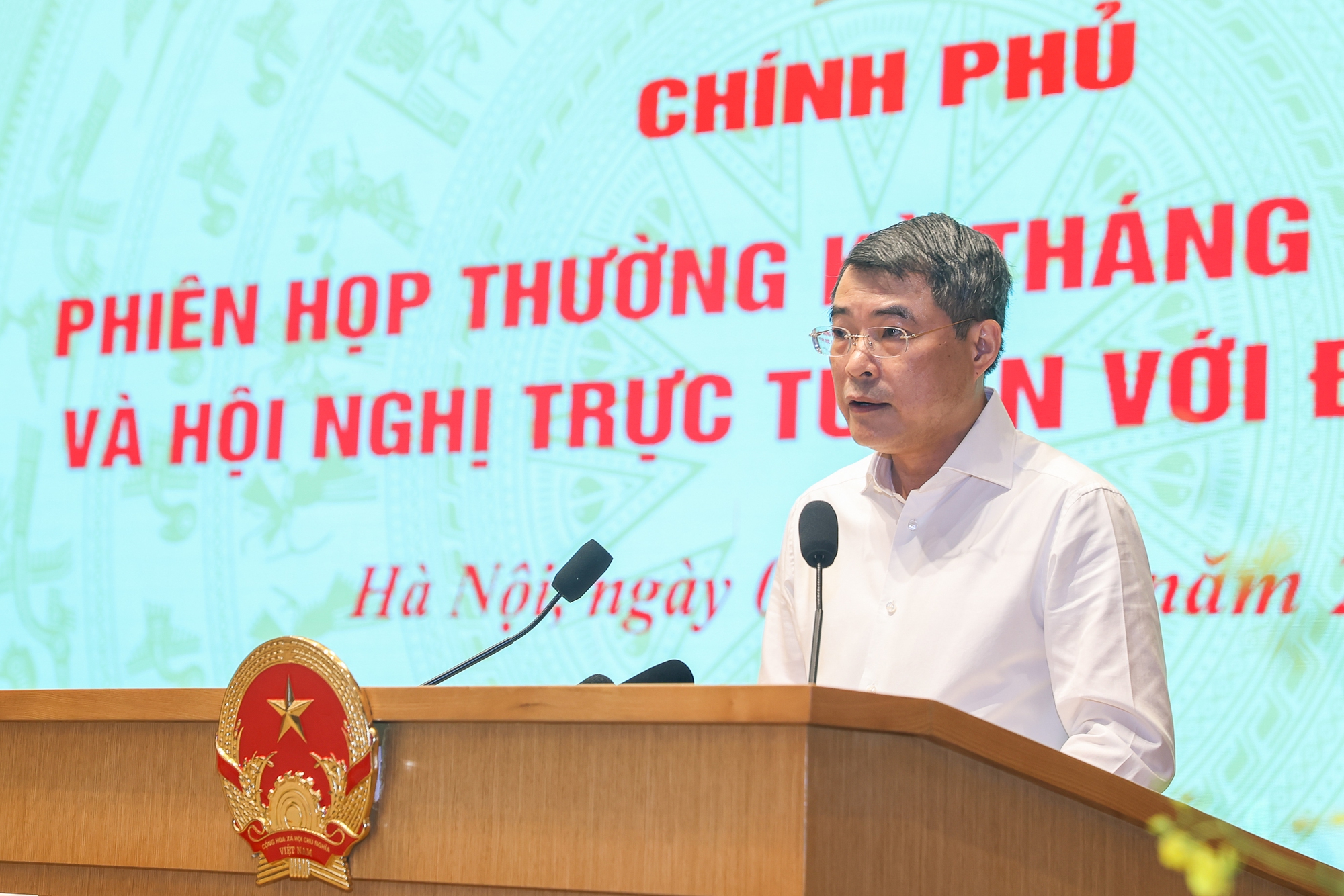 Thủ tướng L&ecirc; Minh Hưng: Biến &yacute; ch&iacute; th&agrave;nh h&agrave;nh động, biến quyết s&aacute;ch th&agrave;nh kết quả tốt hơn, cao hơn nữa - Ảnh 1.