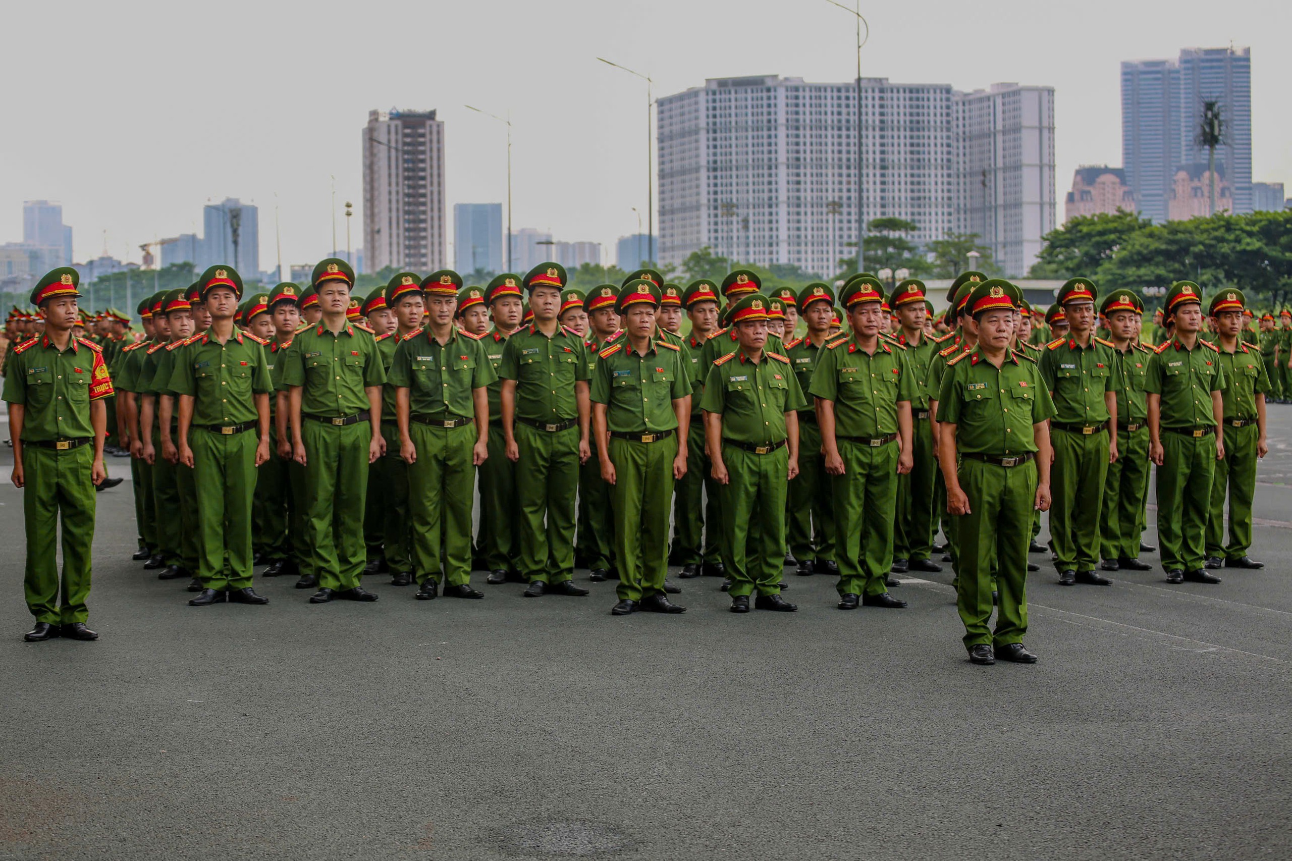 H&agrave; Nội: Hơn 3.000 cảnh s&aacute;t ph&ocirc; diễn điều lệnh, qu&acirc;n sự v&agrave; v&otilde; thuật  - Ảnh 5.