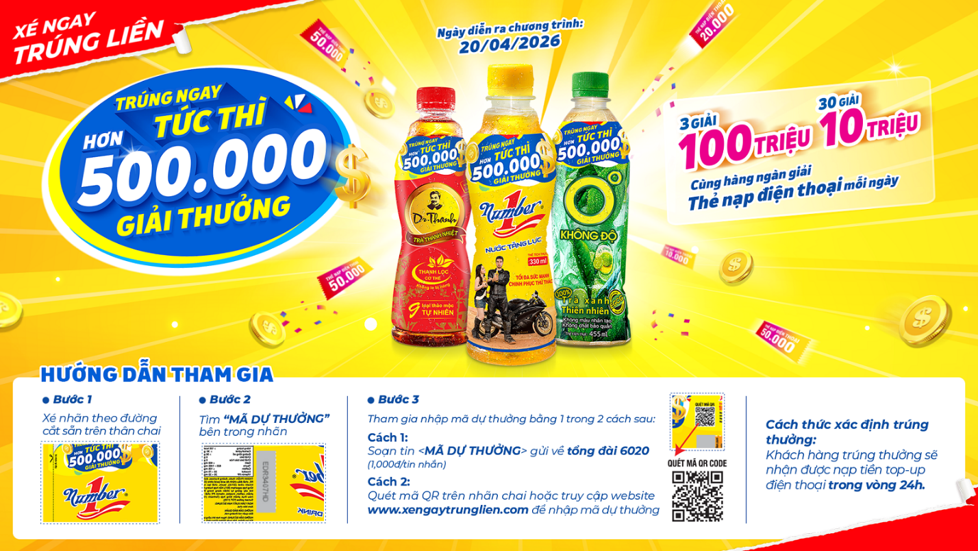 Giữa cuộc họp, kỹ sư Quảng Nam bất ngờ trúng 100 triệu đồng nhờ uống Number 1 - Ảnh 10.