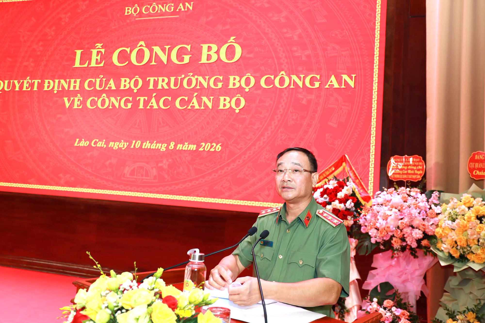 Đại t&aacute; Trịnh Khắc Cường giữ chức Gi&aacute;m đốc C&ocirc;ng an tỉnh L&agrave;o Cai - Ảnh 2.