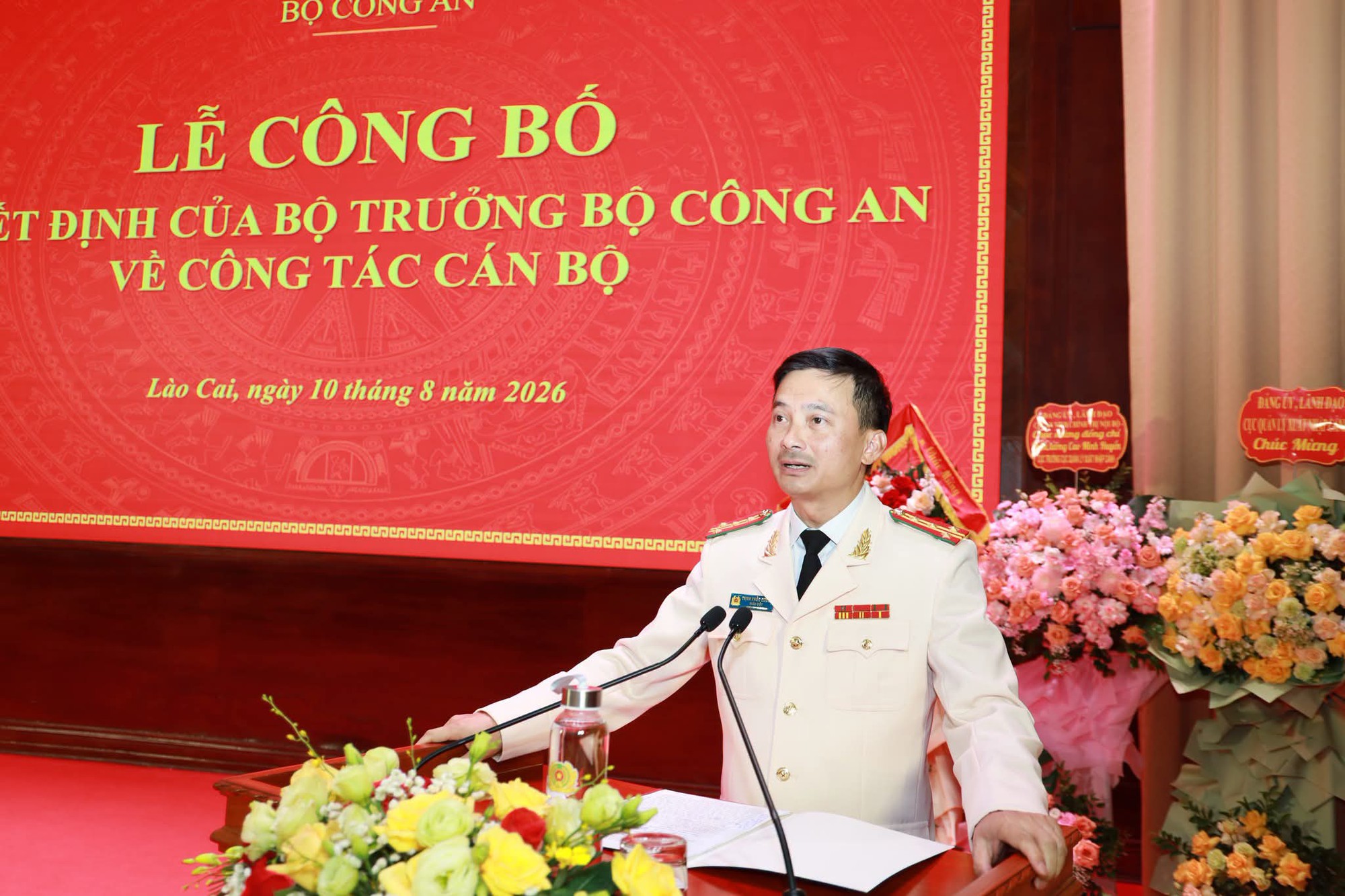 Đại t&aacute; Trịnh Khắc Cường giữ chức Gi&aacute;m đốc C&ocirc;ng an tỉnh L&agrave;o Cai - Ảnh 3.