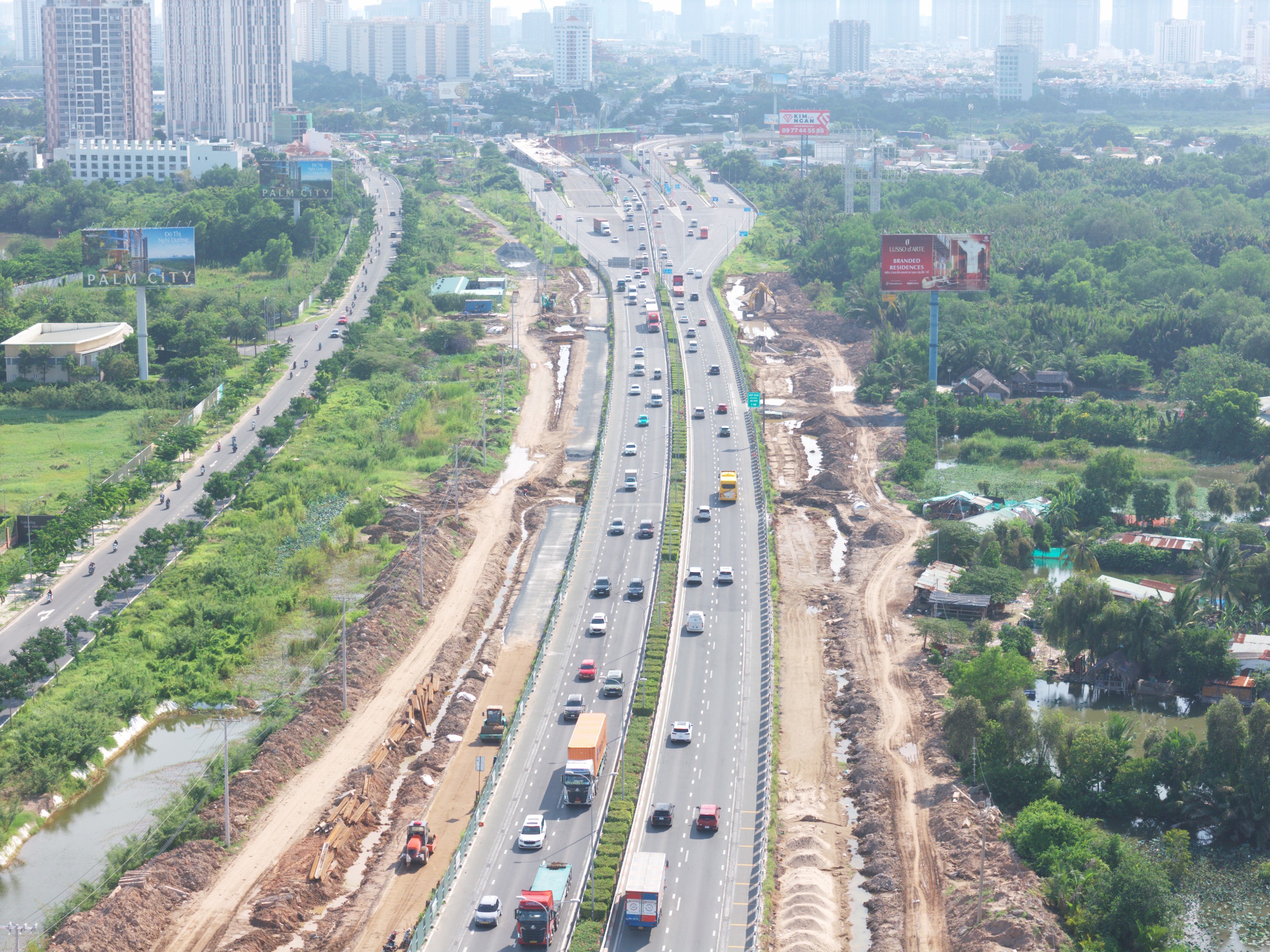 Dự &aacute;n mở rộng đường nối cao tốc TP.HCM - Long Th&agrave;nh - Dầu Gi&acirc;y tăng tốc về đ&iacute;ch - Ảnh 2.