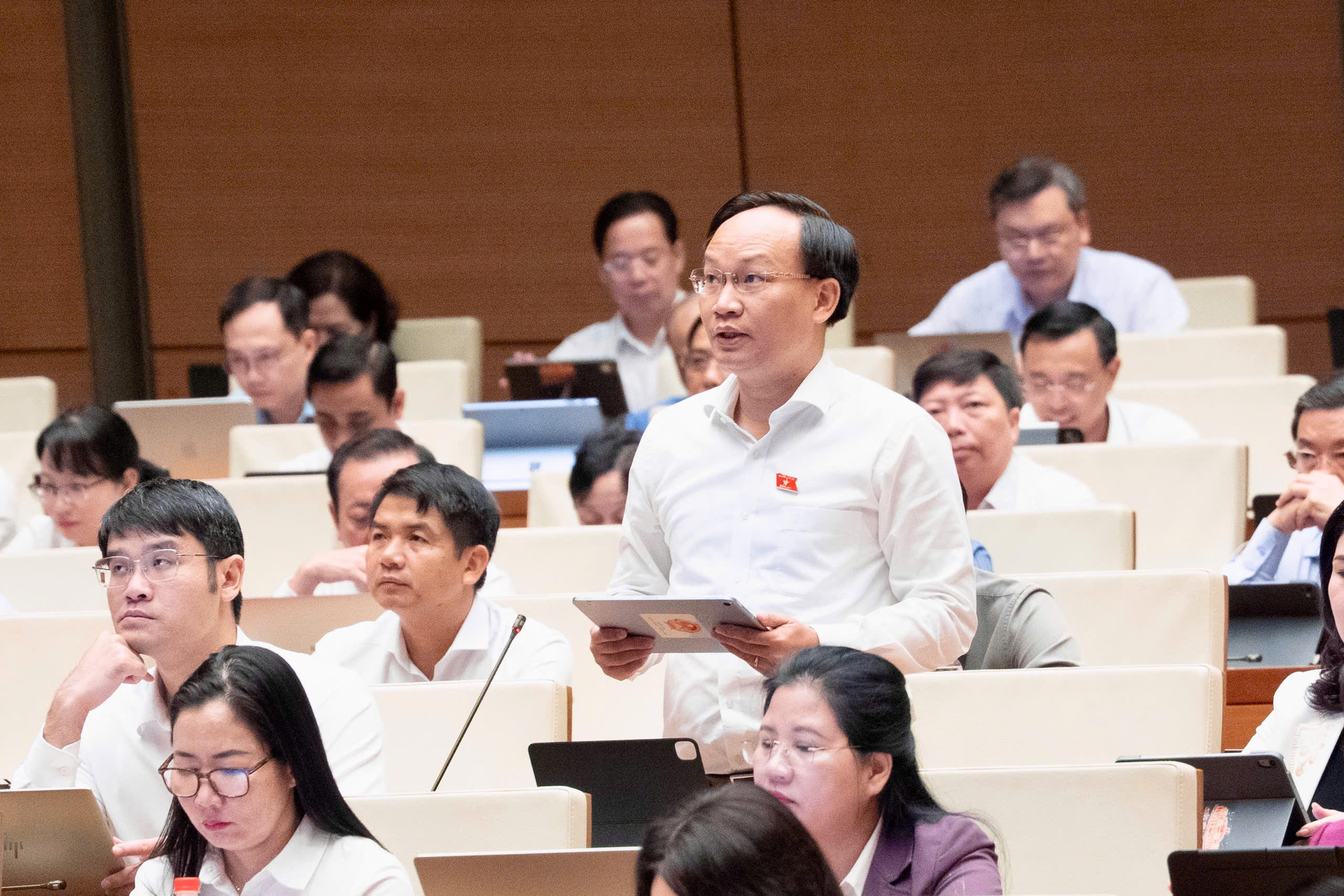 Đại biểu Quốc hội đề xuất hoàn thiện cơ chế phát triển đô thị đặc biệt và liên kết vùng - Ảnh 2.
