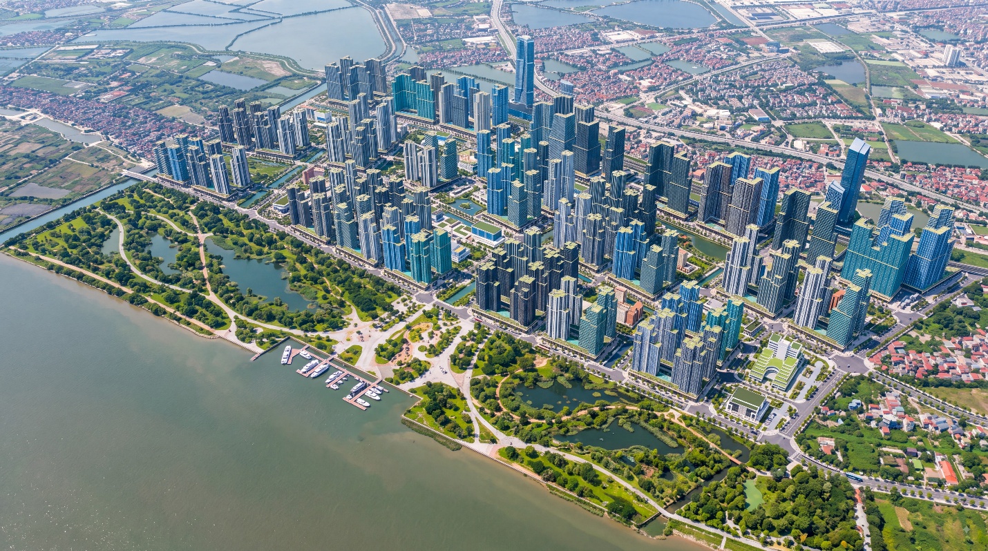 H&agrave; Nội khởi c&ocirc;ng hai khu đ&ocirc; thị ven s&ocirc;ng Hồng quy m&ocirc; gần 268ha - Ảnh 2.