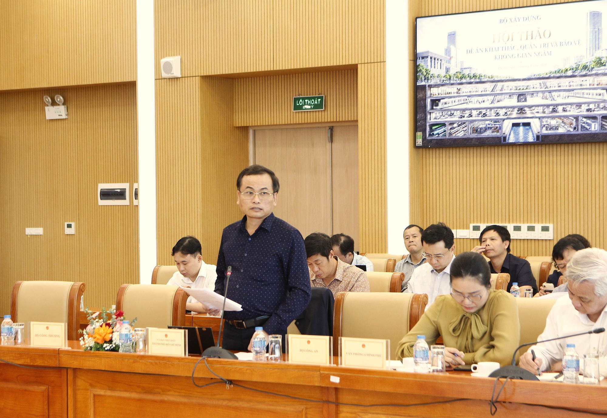 Bộ X&acirc;y dựng lấy &yacute; cho Đề &aacute;n khai th&aacute;c, quản trị v&agrave; bảo vệ kh&ocirc;ng gian ngầm - Ảnh 2.