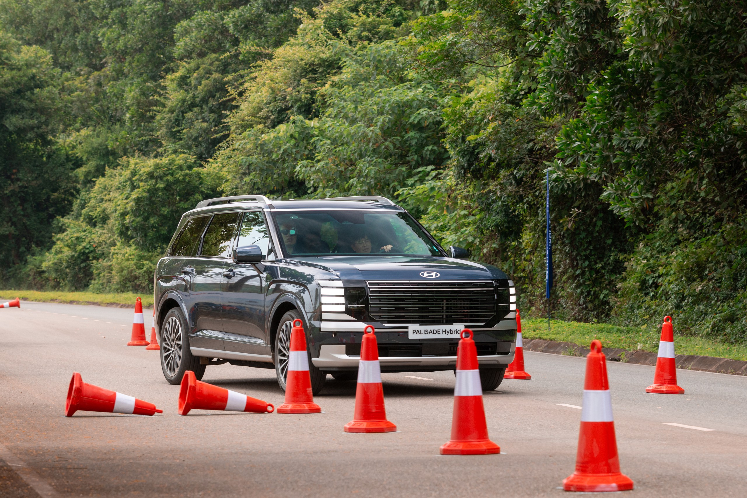 Hyundai thử nghiệm Tucson, Palisade hybrid trước ngày ra mắt - Ảnh 3.