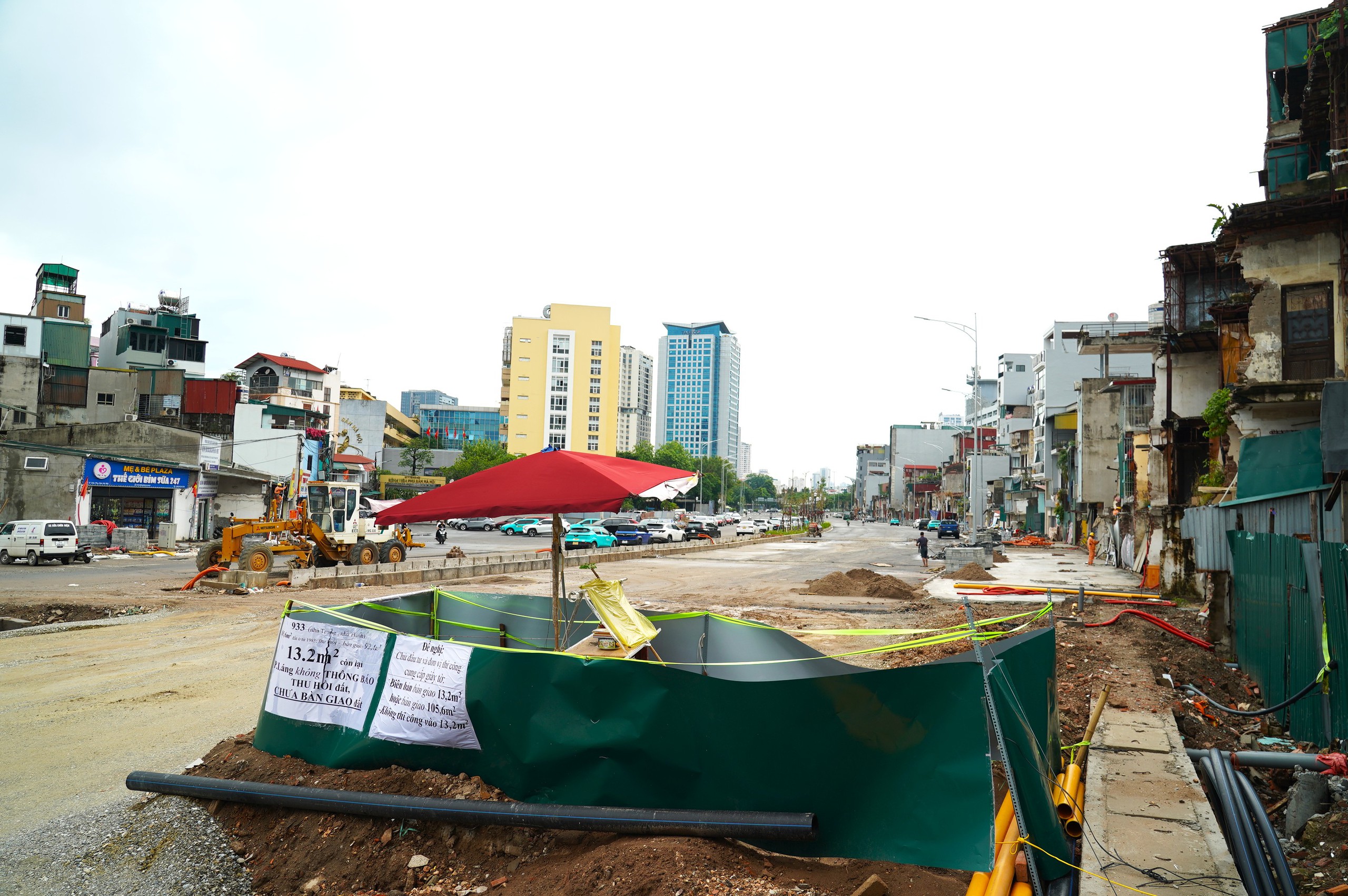 V&agrave;nh đai 1 đoạn Ho&agrave;ng Cầu- Voi Phục tăng tốc về đ&iacute;ch trước 2/9 - Ảnh 14.