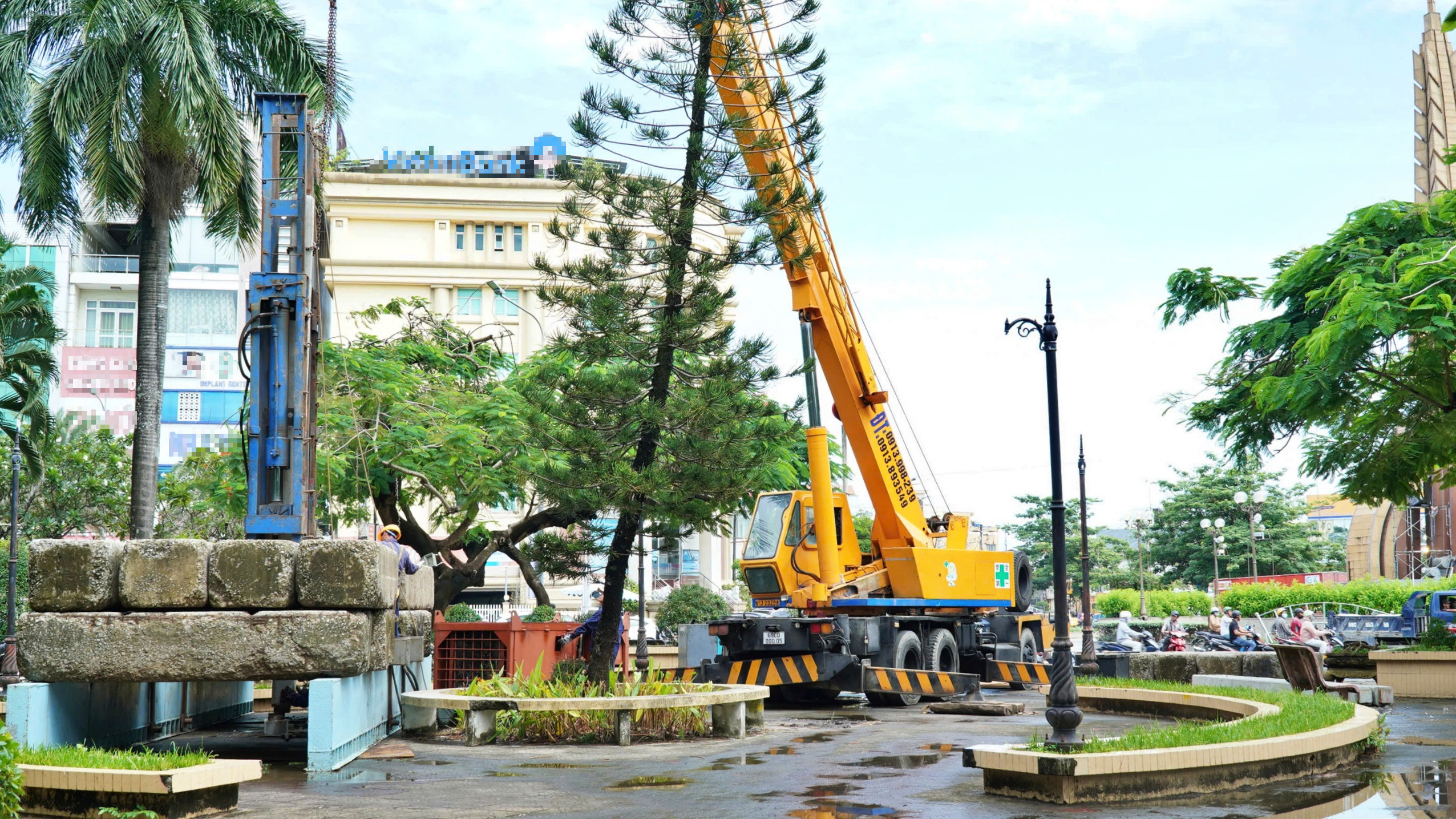 C&agrave; Mau: Khởi c&ocirc;ng chỉnh trang C&ocirc;ng vi&ecirc;n Hồng B&agrave;ng, x&acirc;y dựng Tượng đ&agrave;i C&ocirc;ng an nh&acirc;n d&acirc;n - Ảnh 3.