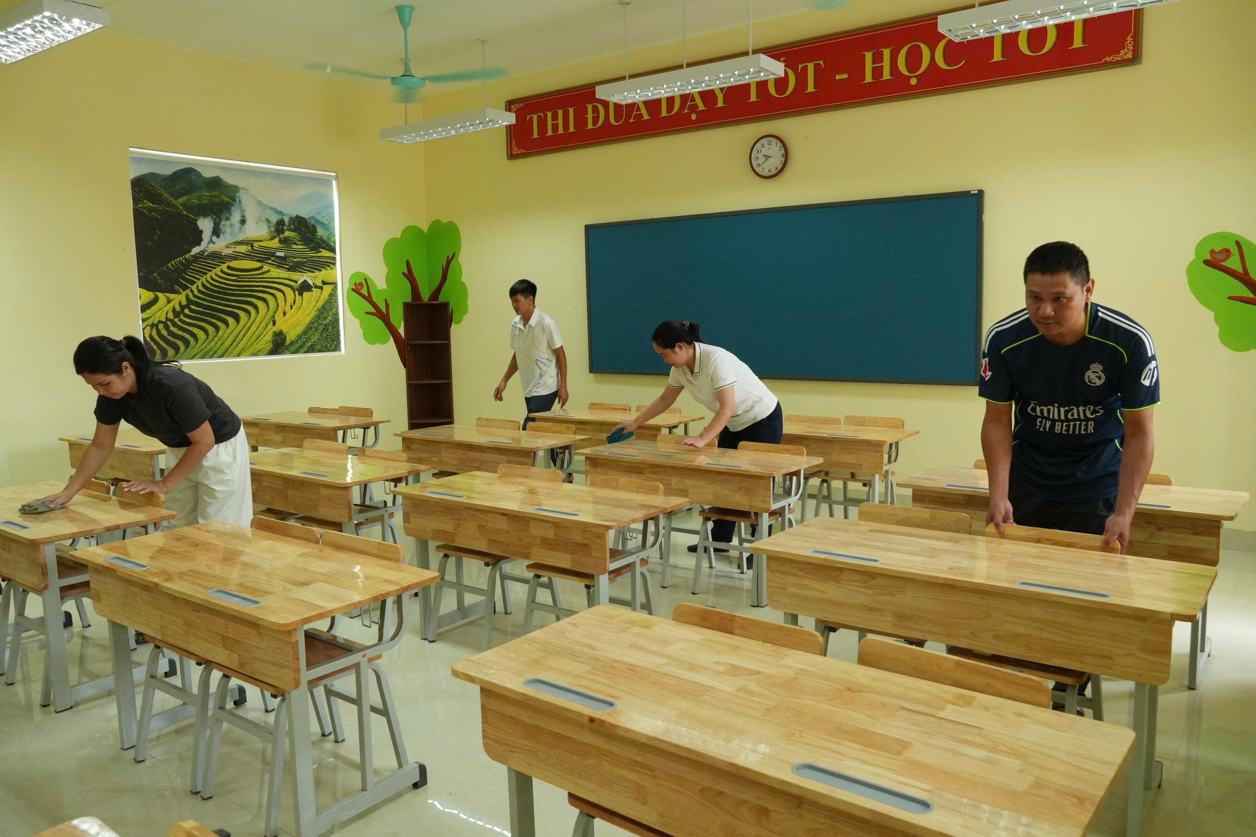 Lai Ch&acirc;u sẵn s&agrave;ng cho năm học mới từ những ng&ocirc;i trường bi&ecirc;n giới - Ảnh 5.