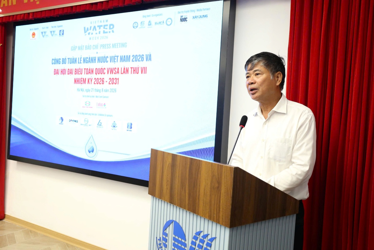 Đại hội đại biểu to&agrave;n quốc Hội Cấp Tho&aacute;t nước Việt Nam lần thứ VII diễn ra v&agrave;o ng&agrave;y 18/9 - Ảnh 1.