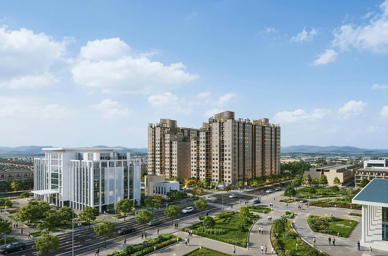 Cao Bằng x&acirc;y dựng dự &aacute;n nh&agrave; ở x&atilde; hội đầu ti&ecirc;n với gần 700 căn hộ - Ảnh 1.