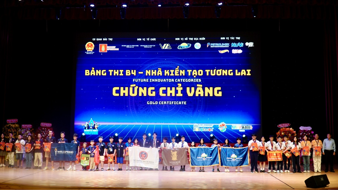 23 đội tuyển gi&agrave;nh th&agrave;nh t&iacute;ch cao tại Robotacon WRO 2026, hướng ra đấu trường quốc tế - Ảnh 2.