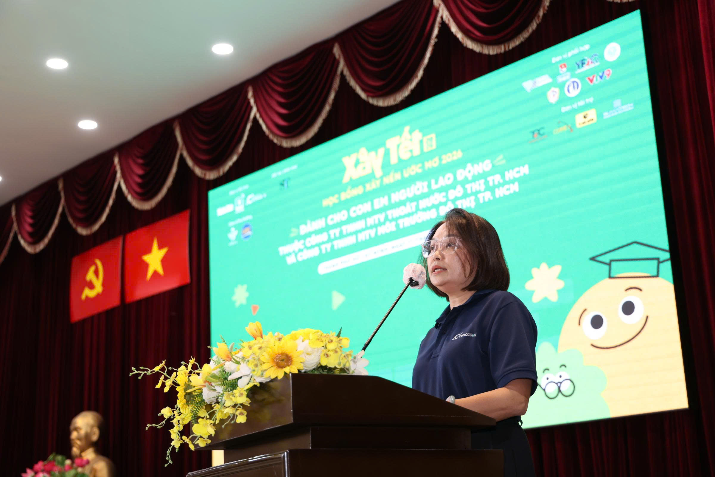 Tiếp sức đến trường cho con em c&ocirc;ng nh&acirc;n x&acirc;y dựng, m&ocirc;i trường - Ảnh 4.