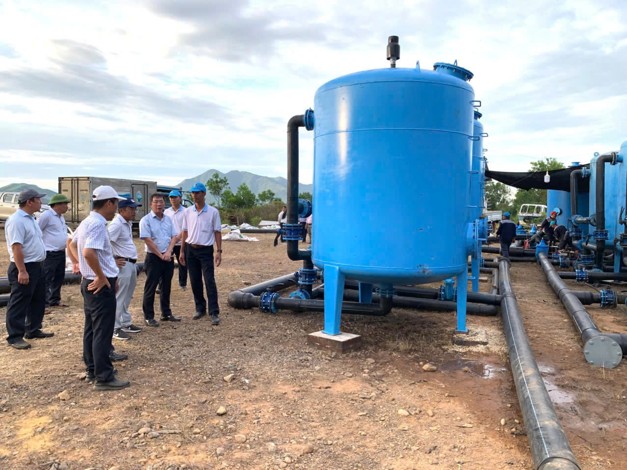 Thần tốc lắp đặt trạm xử l&yacute; nước cơ động, cấp nước s&aacute;ch cho khu vực Ch&acirc;n M&acirc;y &ndash; Lăng C&ocirc; - Ảnh 3.