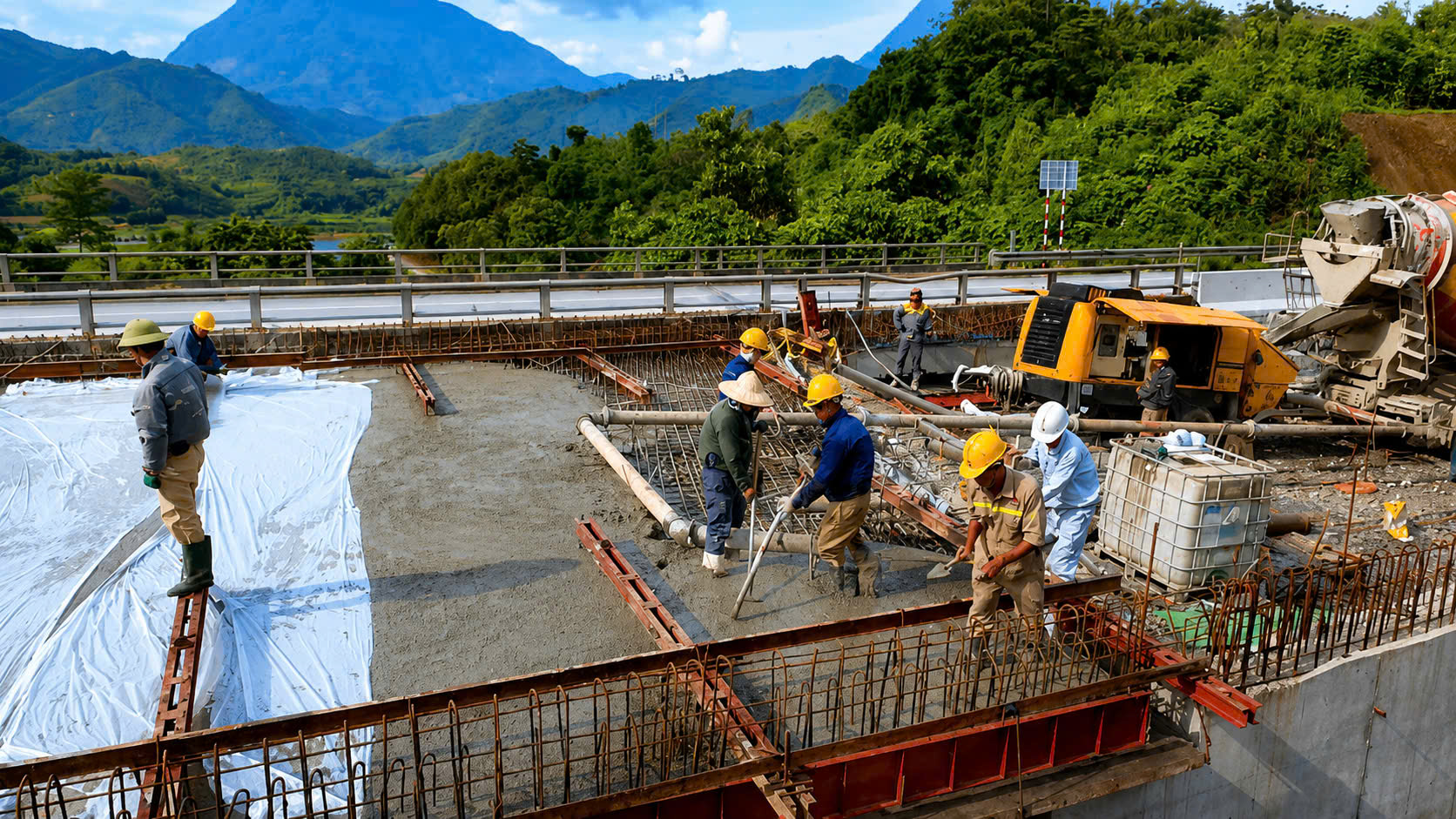 To&agrave;n cảnh đại c&ocirc;ng trường mở rộng cao tốc Nội B&agrave;i - L&agrave;o Cai ra sao? - Ảnh 7.