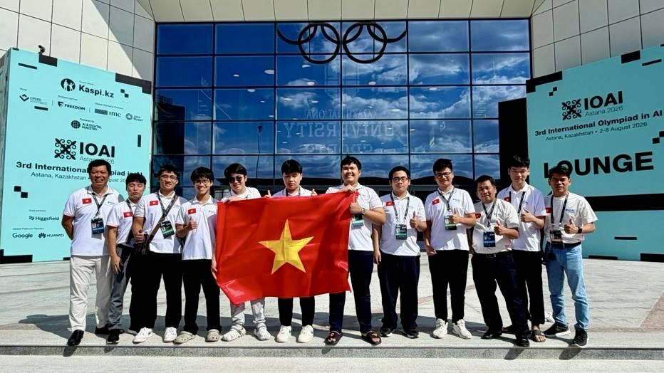 Việt Nam gi&agrave;nh 7 huy chương Olympic Tr&iacute; tuệ nh&acirc;n tạo quốc tế - Ảnh 1.
