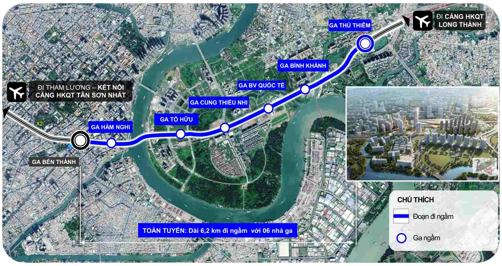 Cận cảnh tuyến Metro Bến Thành - Thủ Thiêm chuẩn bị vượt sông Sài Gòn ở độ sâu 41m - Ảnh 1.