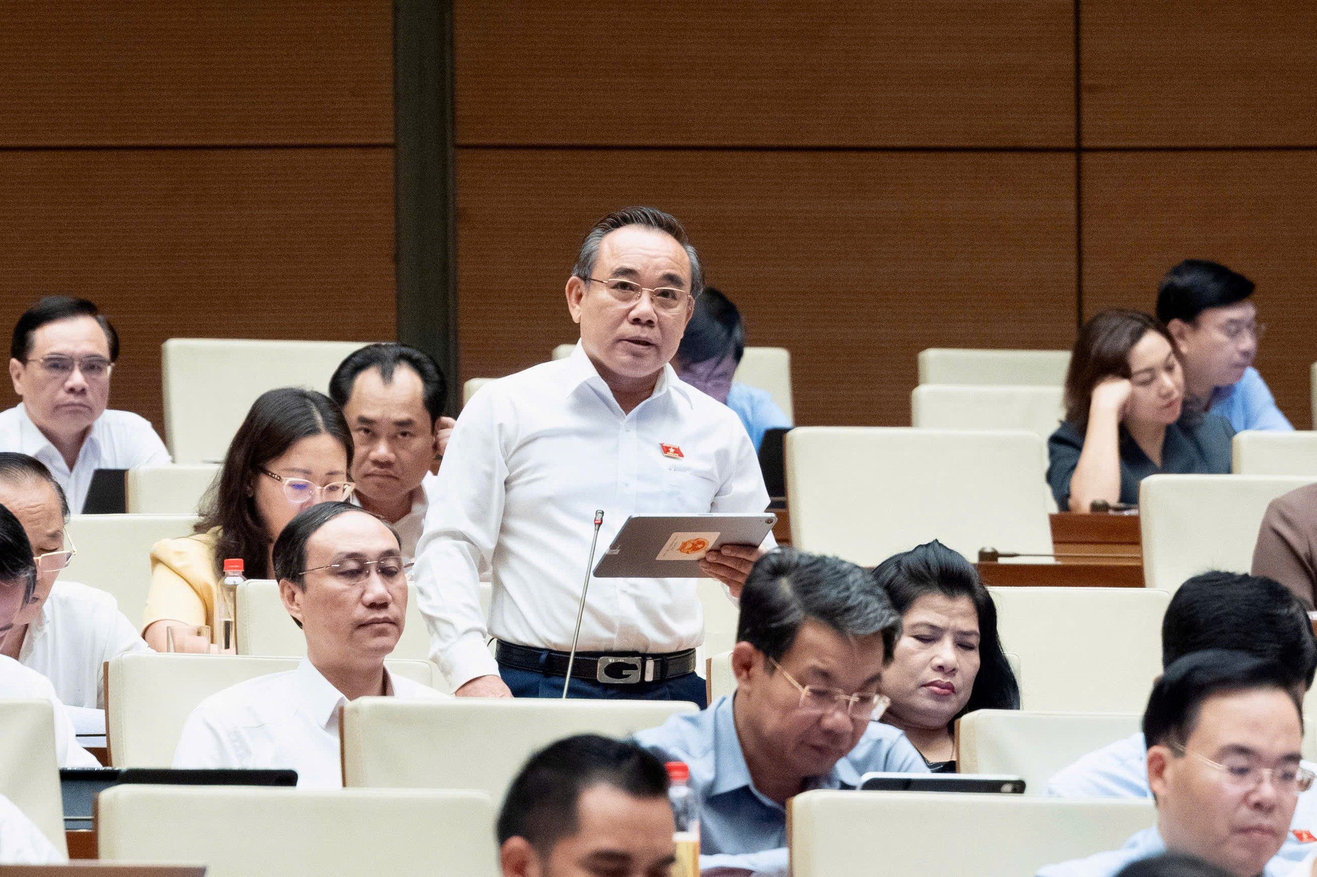 Bộ trưởng L&ecirc; Mạnh H&ugrave;ng: Ph&acirc;n quyền trong hoạt động dầu kh&iacute; đi đ&ocirc;i kiểm tra, gi&aacute;m s&aacute;t - Ảnh 2.