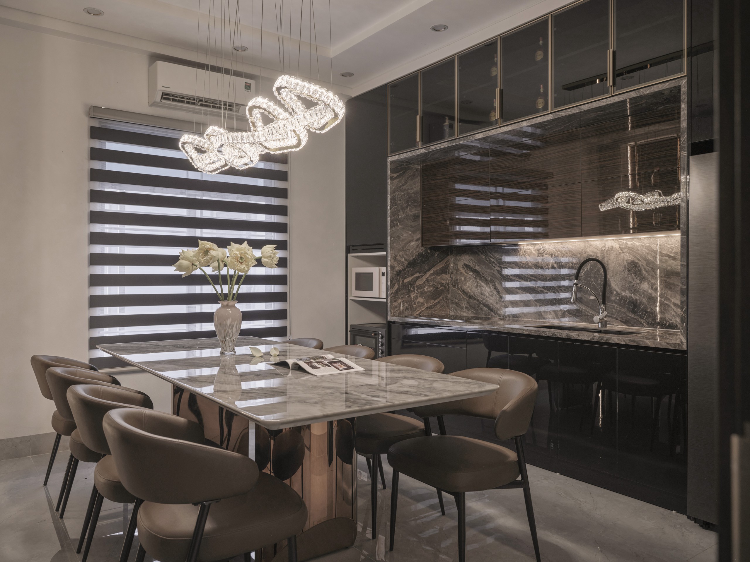Phong c&aacute;ch Modern Luxury: Sang trọng nhưng kh&ocirc;ng ph&ocirc; trương - Ảnh 4.