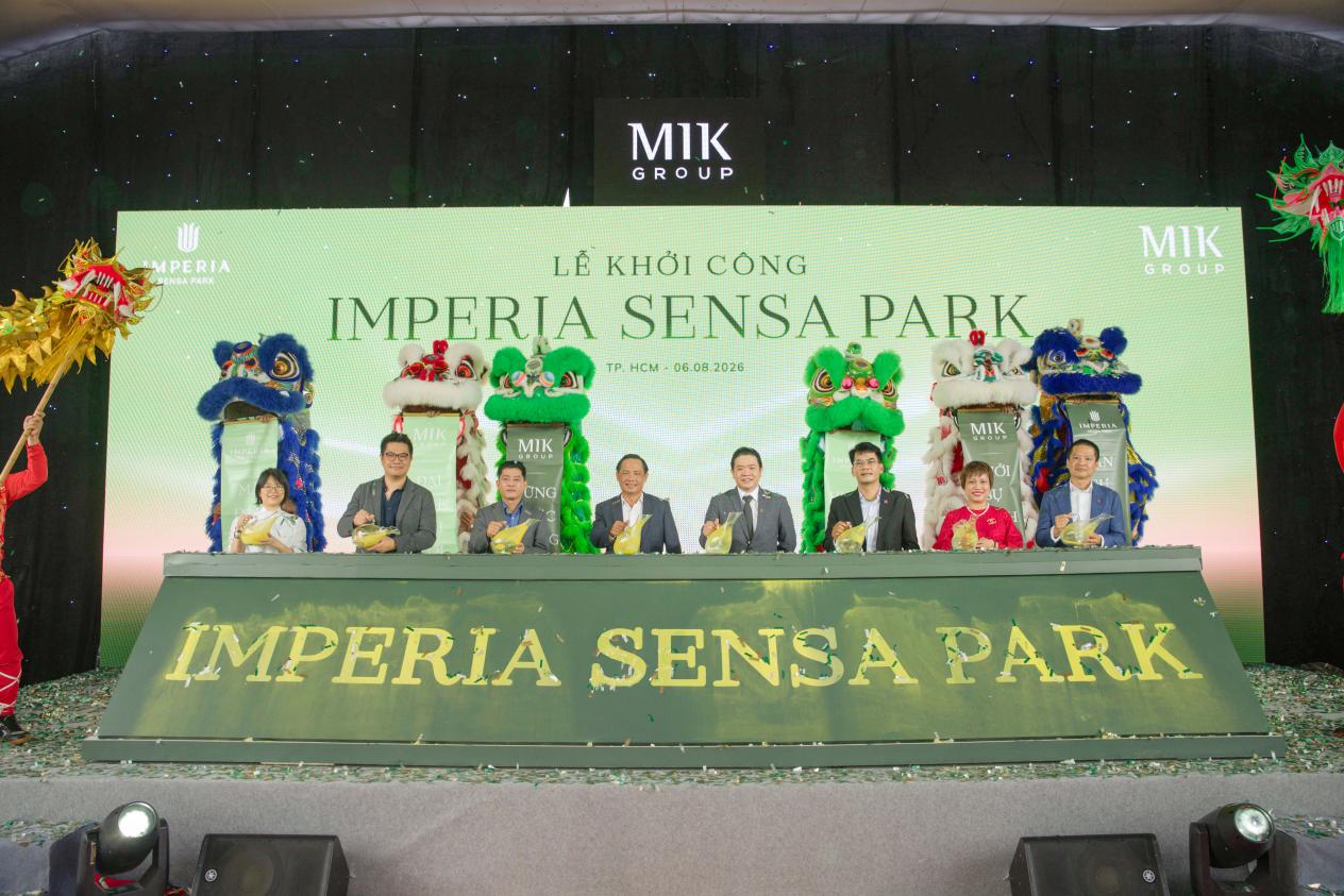 MIK Group khởi c&ocirc;ng dự &aacute;n Imperia Sensa Park tại TP.HCM - Ảnh 1.