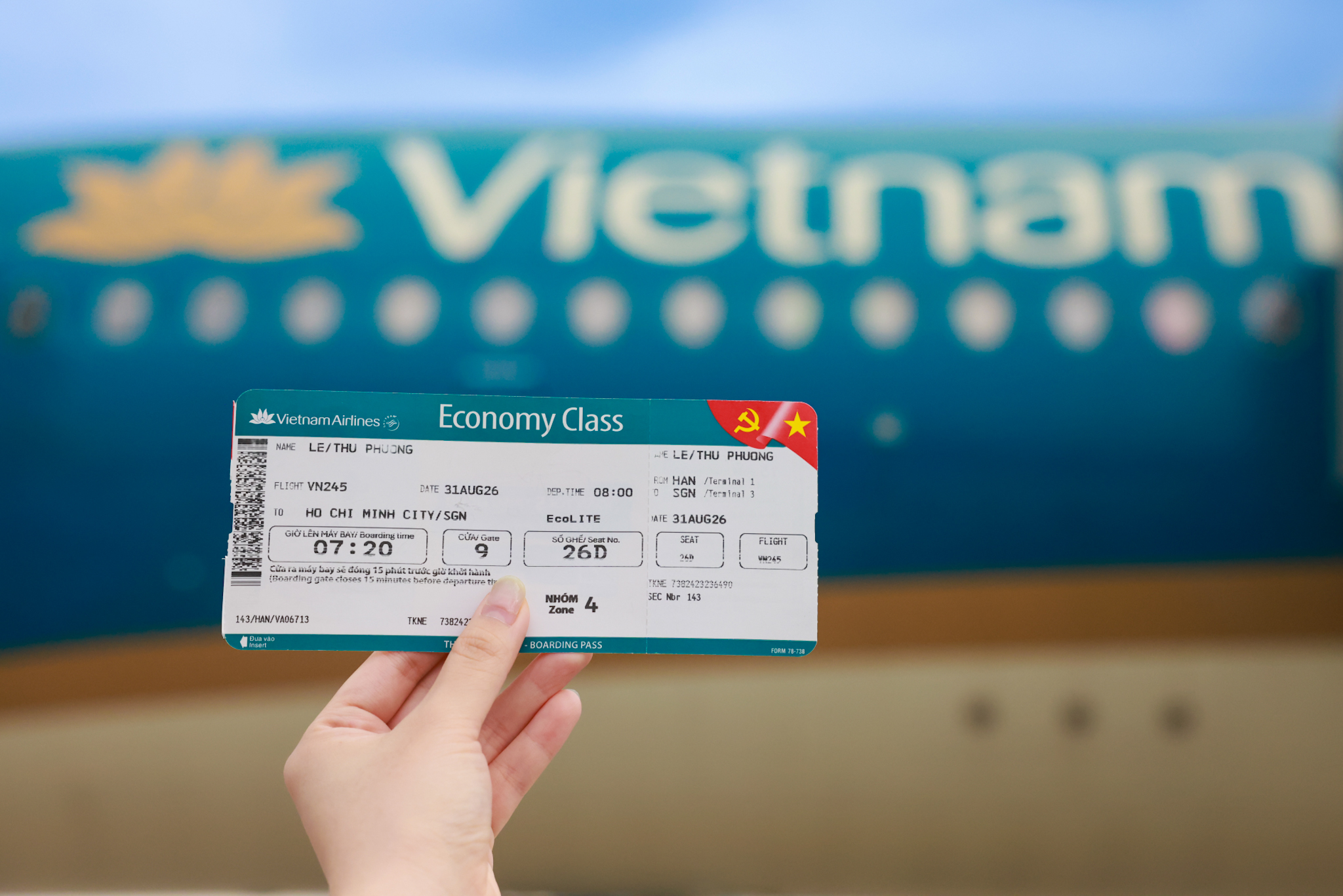 "&Acirc;m hưởng tự h&agrave;o" tr&ecirc;n chuyến bay đặc biệt dịp 2/9 - Ảnh 4.