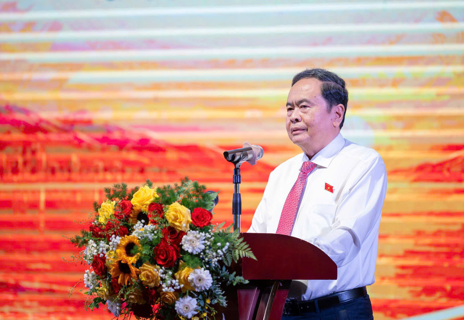 Chủ tịch Quốc hội Trần Thanh Mẫn: Truyền th&ocirc;ng gi&uacute;p kết nối giữa nghị trường với đời sống- Ảnh 1.