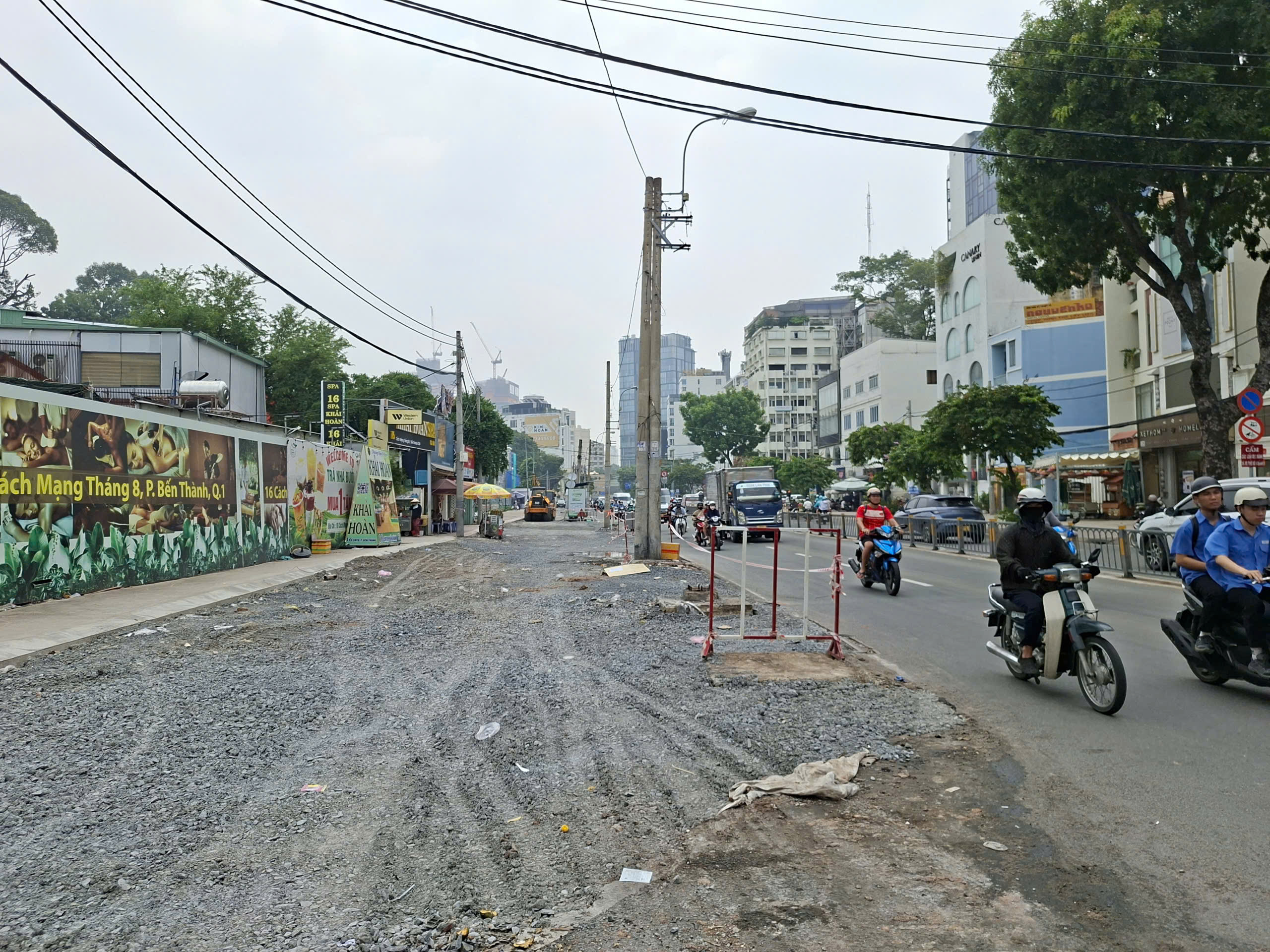 TP.HCM: Tổ chức giao thông 2 tuyến đường phục vụ thi công ga ngầm Metro số 2- Ảnh 2.