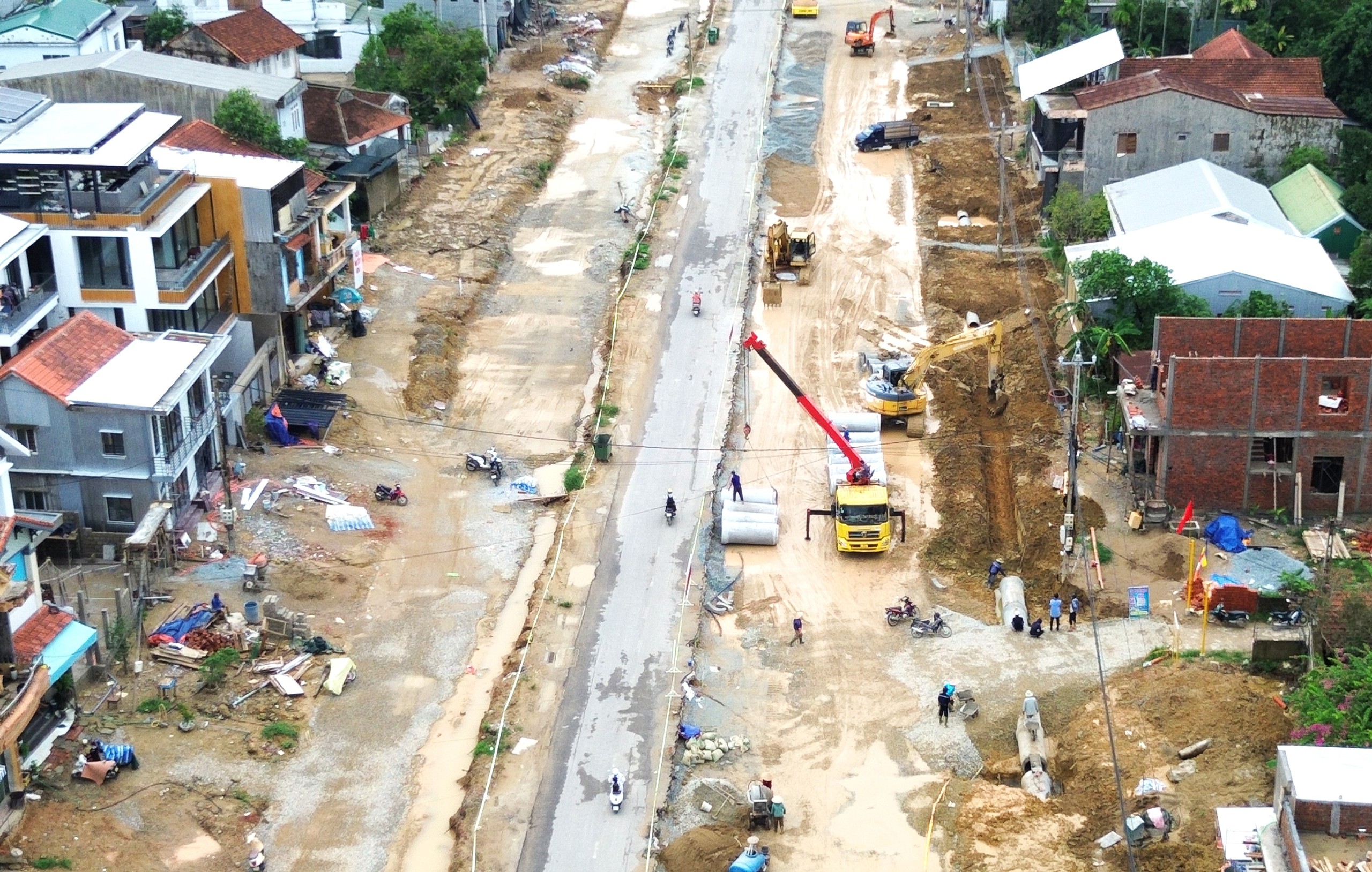 Tuyến đường 100 tỷ đồng nối cầu vượt s&ocirc;ng Hương ở Huế c&oacute; ho&agrave;n th&agrave;nh đ&uacute;ng tiến độ?- Ảnh 3.