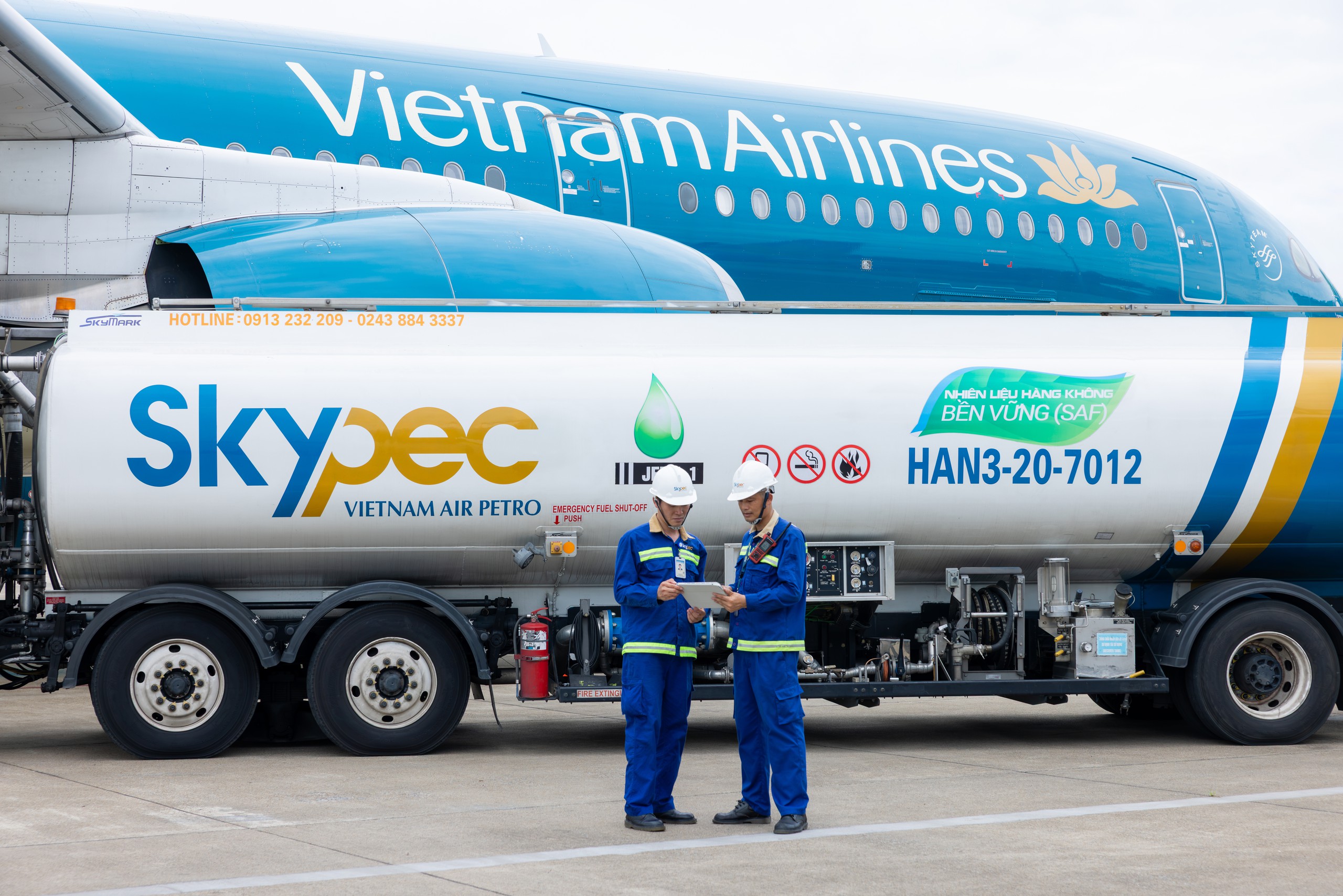 Vietnam Airlines đưa chuyến bay H&agrave; Nội - London v&agrave;o thử th&aacute;ch xanh to&agrave;n cầu  - Ảnh 2.