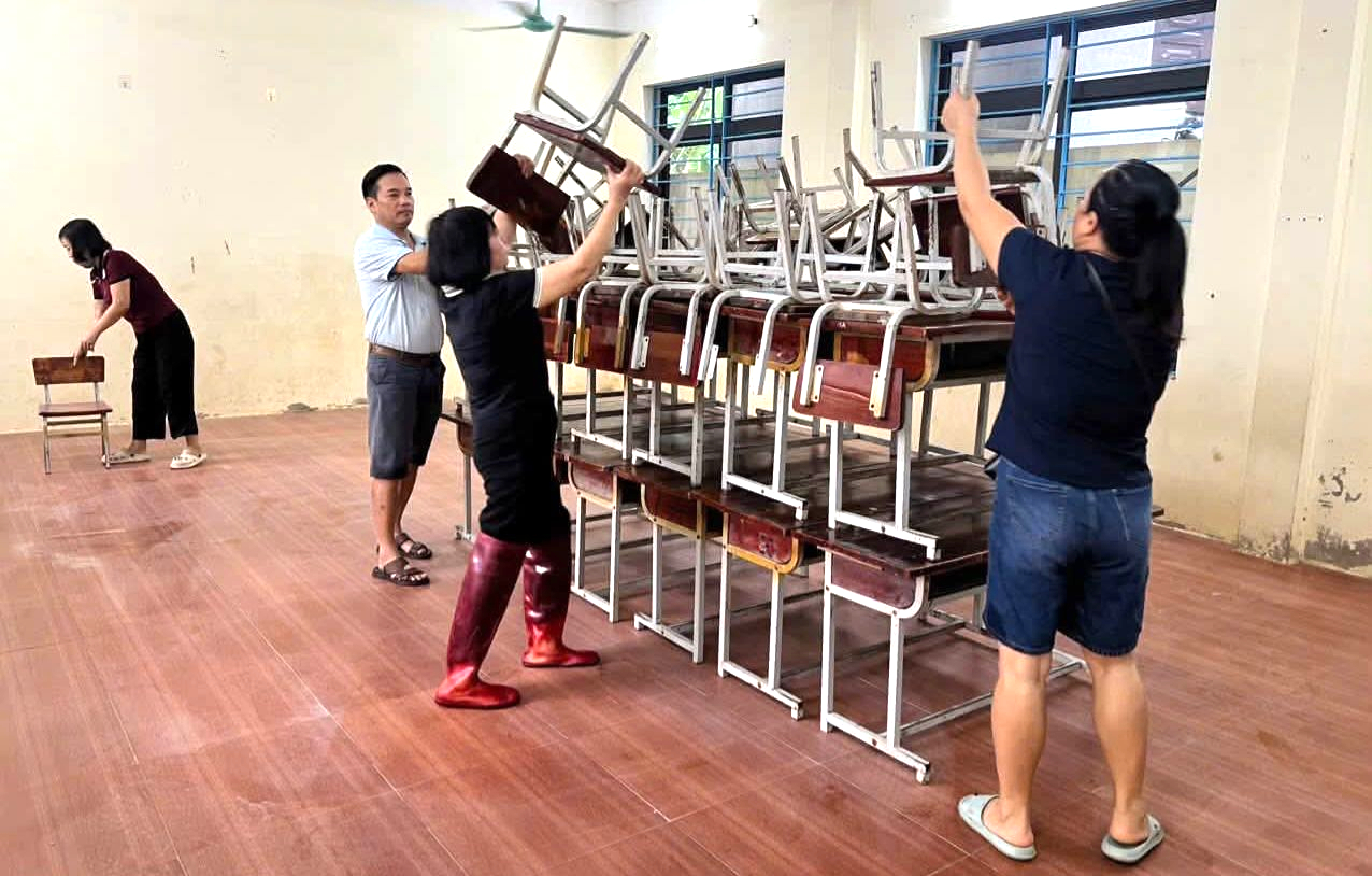 Hơn 3.000 hộ dân Ninh Bình bị ảnh hưởng mưa lũ, nước sông tiếp tục dâng cao- Ảnh 4.