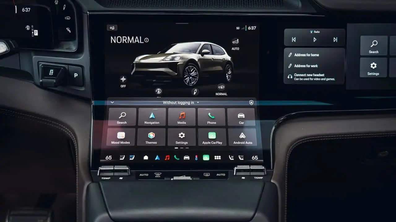 Porsche Cayenne điện tự đóng cửa khi tài xế cài dây an toàn - Ảnh 5.