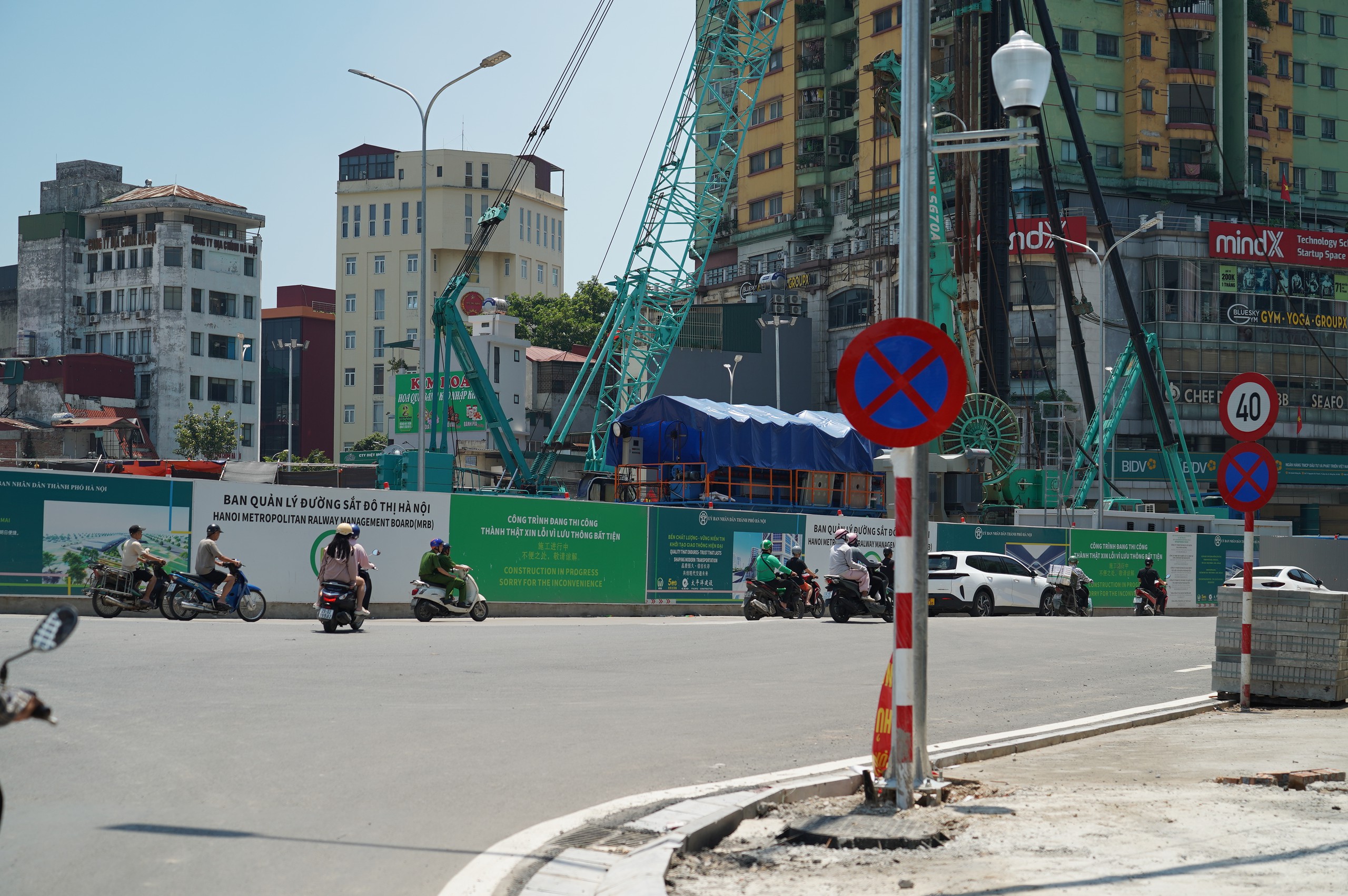 Th&ocirc;ng xe kỹ thuật đường V&agrave;nh đai 1 đoạn Ho&agrave;ng Cầu-Voi Phục - Ảnh 9.