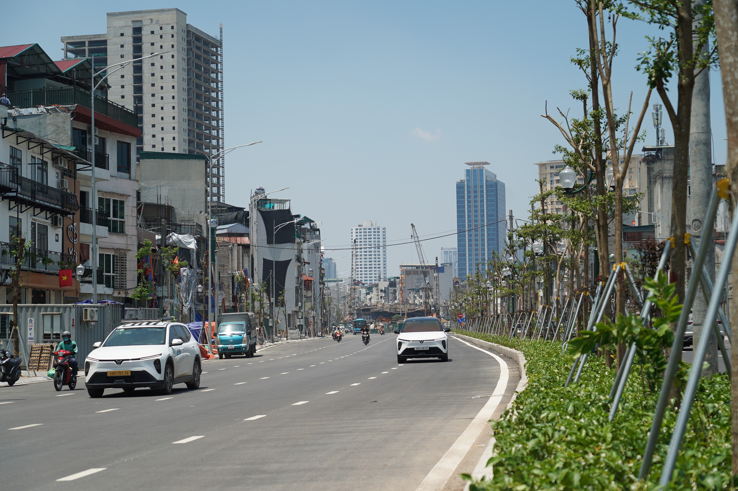 Th&ocirc;ng xe kỹ thuật đường V&agrave;nh đai 1 đoạn Ho&agrave;ng Cầu-Voi Phục - Ảnh 1.