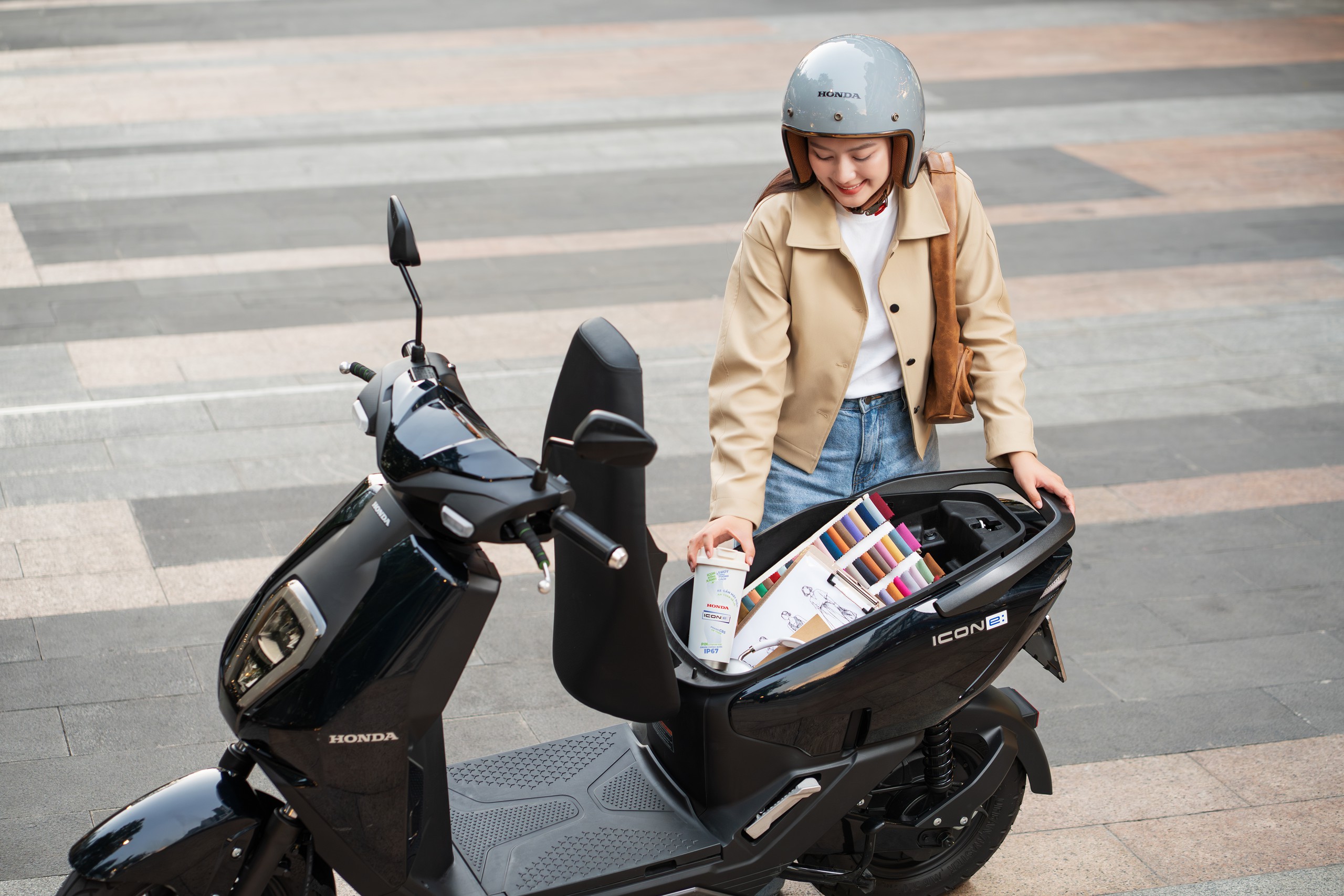 Honda giảm 2 triệu đồng cho xe máy điện ICON e: - Ảnh 1.