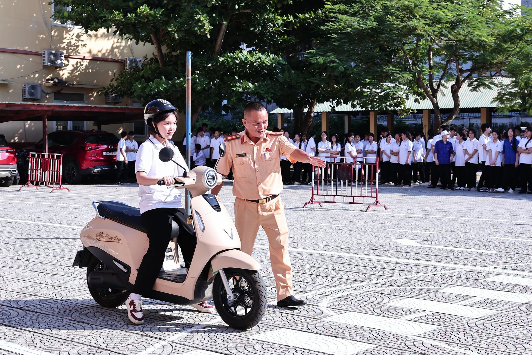 Hải Ph&ograve;ng đồng loạt đ&agrave;o tạo kỹ năng l&aacute;i xe m&aacute;y an to&agrave;n, k&eacute;o giảm tai nạn- Ảnh 7.