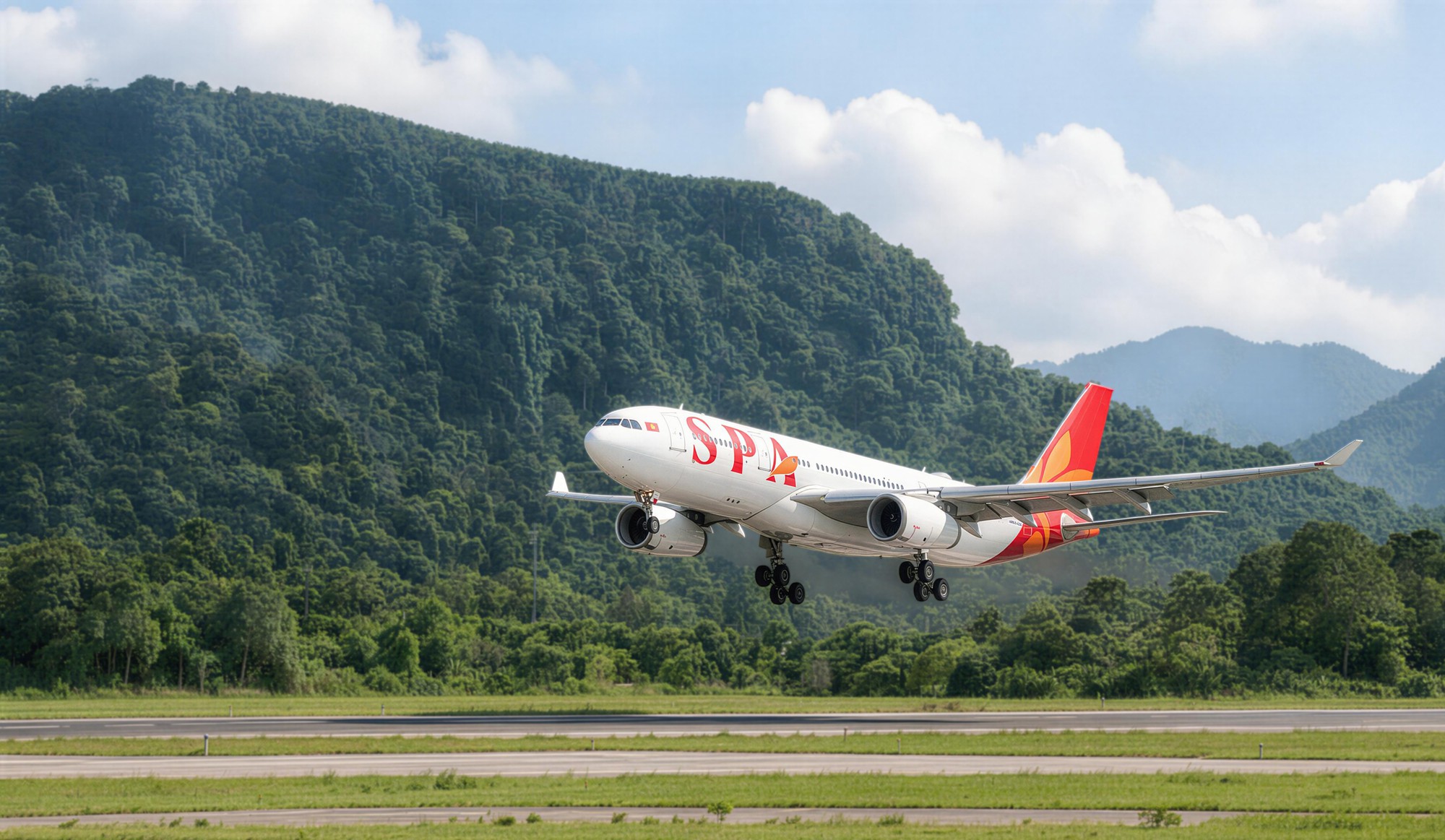 Sun Phuquoc Airways đ&oacute;n t&agrave;u bay th&acirc;n rộng đầu ti&ecirc;n sau 10 th&aacute;ng khai th&aacute;c thương mại - Ảnh 1.