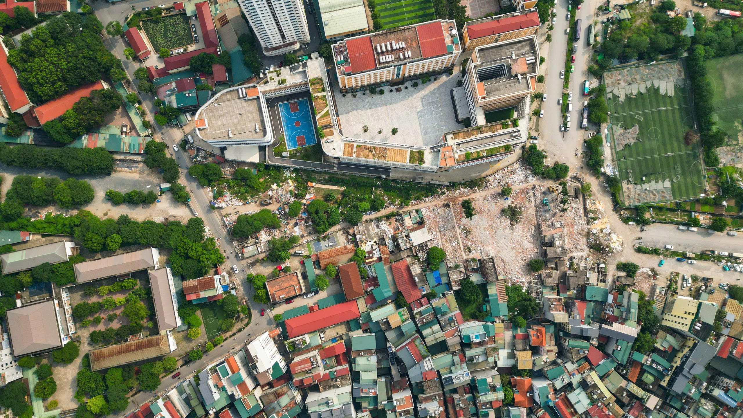 Cận cảnh đường nối Phạm H&ugrave;ng - L&ecirc; Đức Thọ sắp được nối th&ocirc;ng sau gần 10 năm vướng mặt bằng- Ảnh 3.