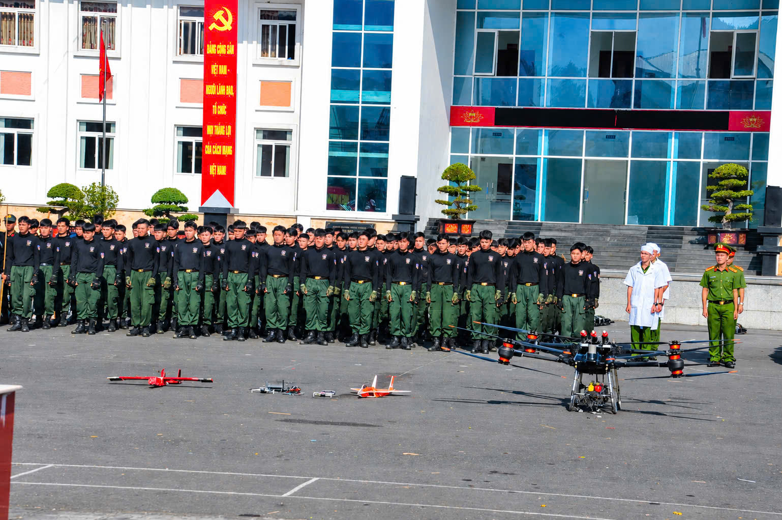 To&agrave;n cảnh diễn tập phương &aacute;n ph&ograve;ng, chống khủng bố năm 2026 ở Lai Ch&acirc;u- Ảnh 22.