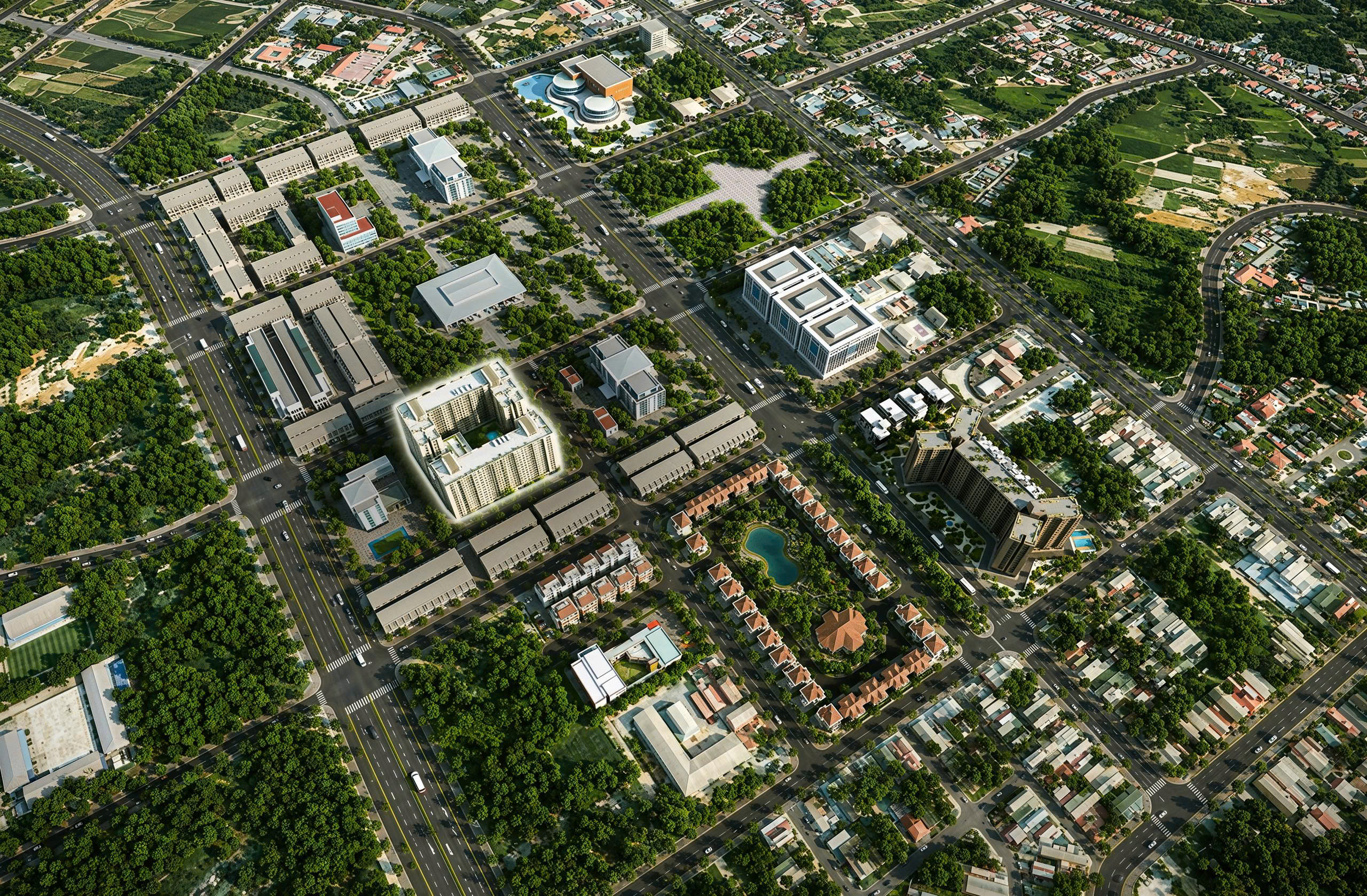 Golden Square Cao Bằng: Khơi mở diện mạo sống mới tại trung t&acirc;m h&agrave;nh ch&iacute;nh- Ảnh 2.
