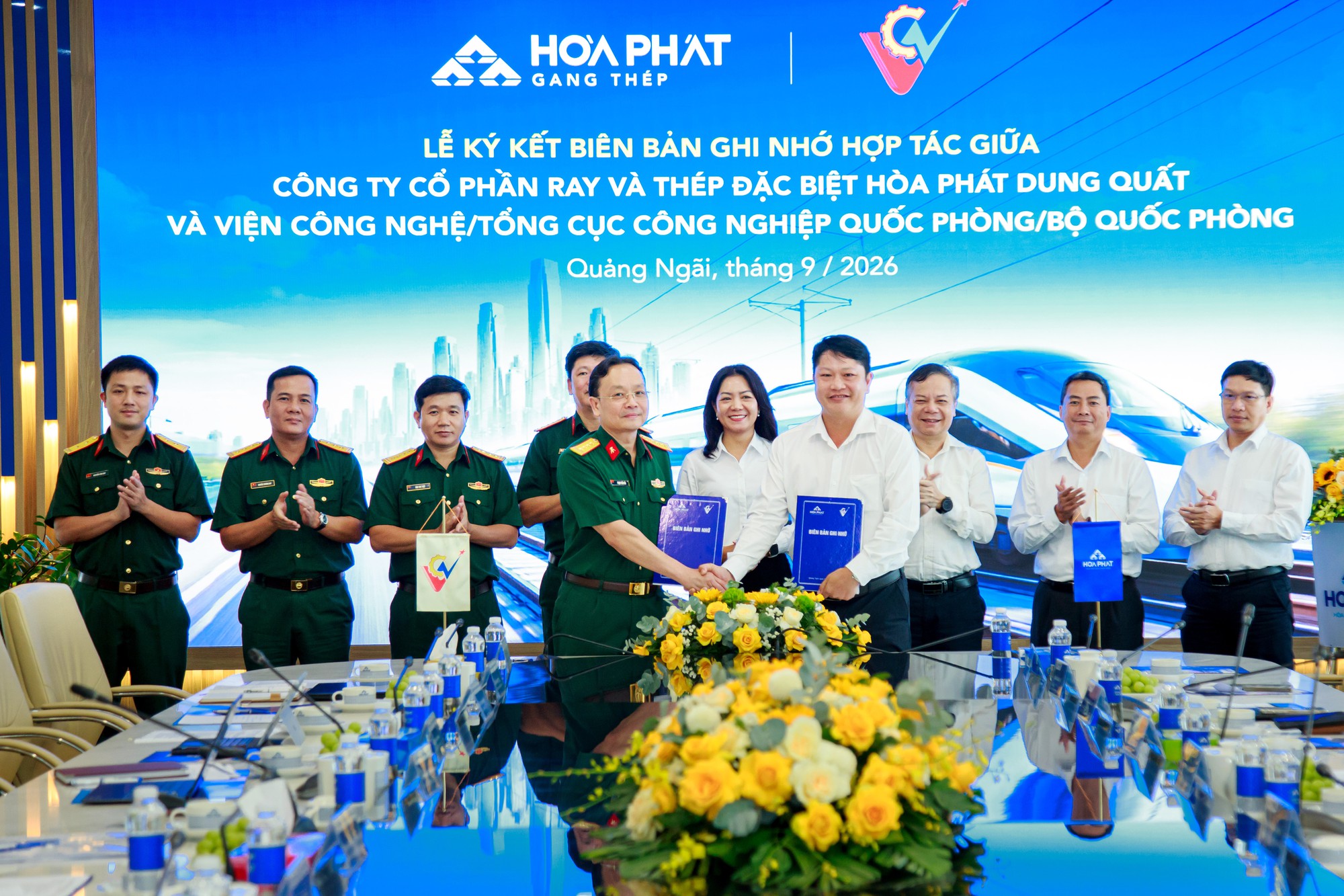 H&ograve;a Ph&aacute;t v&agrave; Viện C&ocirc;ng nghệ hợp t&aacute;c nghi&ecirc;n cứu c&ocirc;ng nghệ sản xuất ray- Ảnh 1.