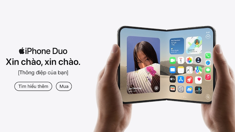 Hai màn hình độc lập: Giải mã khả năng đa nhiệm được kỳ vọng trên iPhone Duo- Ảnh 2.