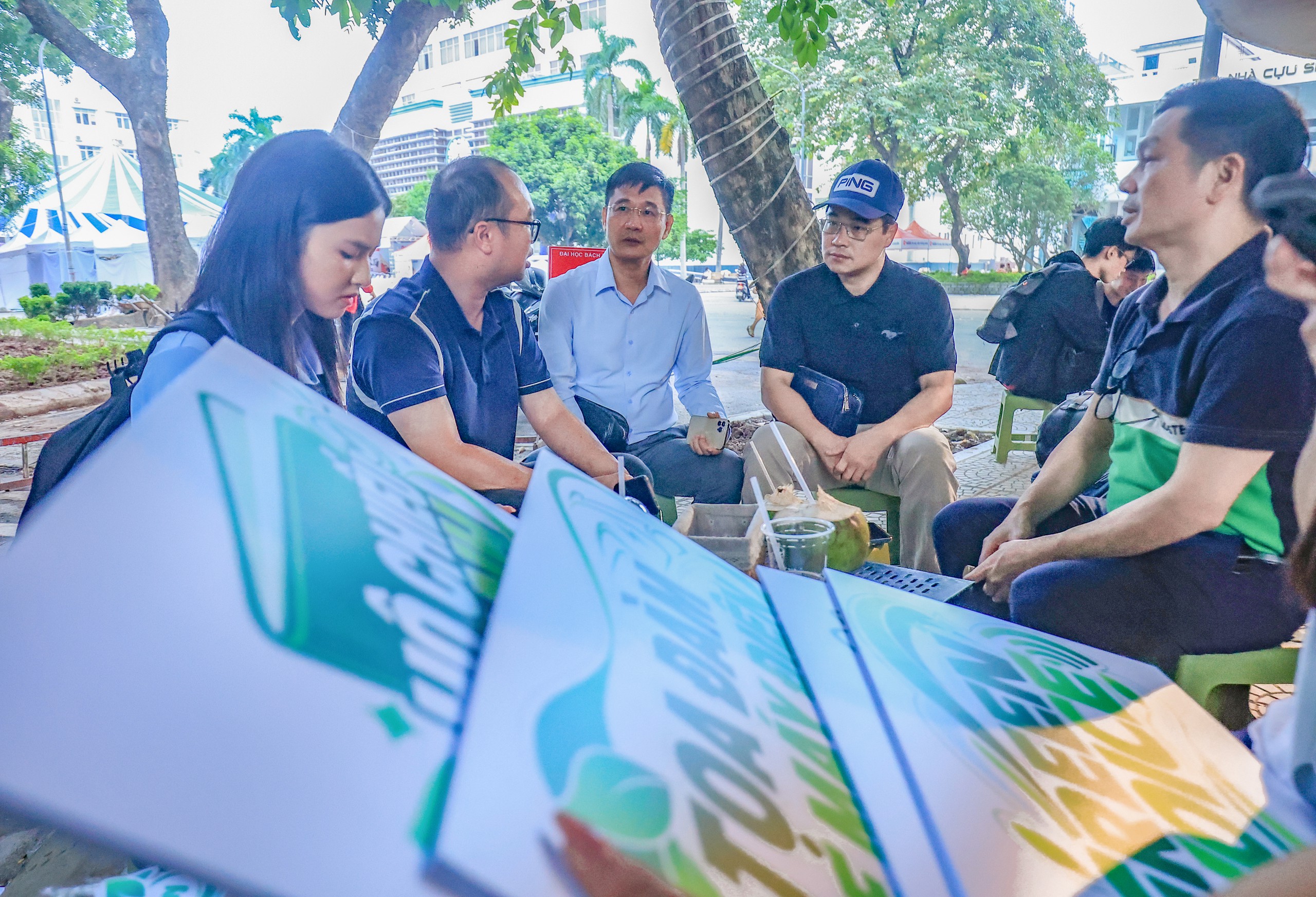 Tất bật chuẩn bị Festival Tân sinh viên chuyển đổi xanh- Ảnh 14.