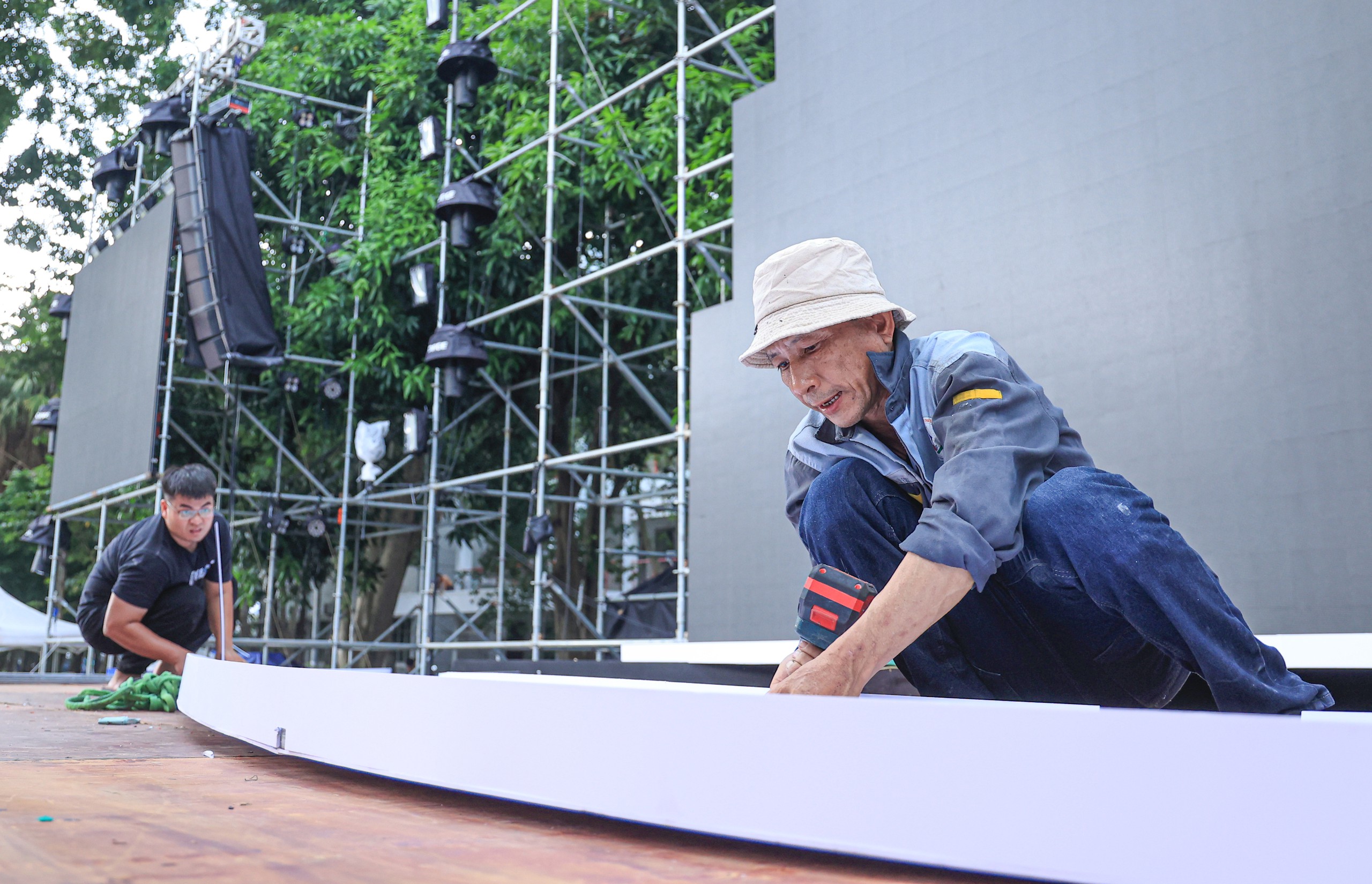 Tất bật chuẩn bị Festival Tân sinh viên chuyển đổi xanh- Ảnh 3.