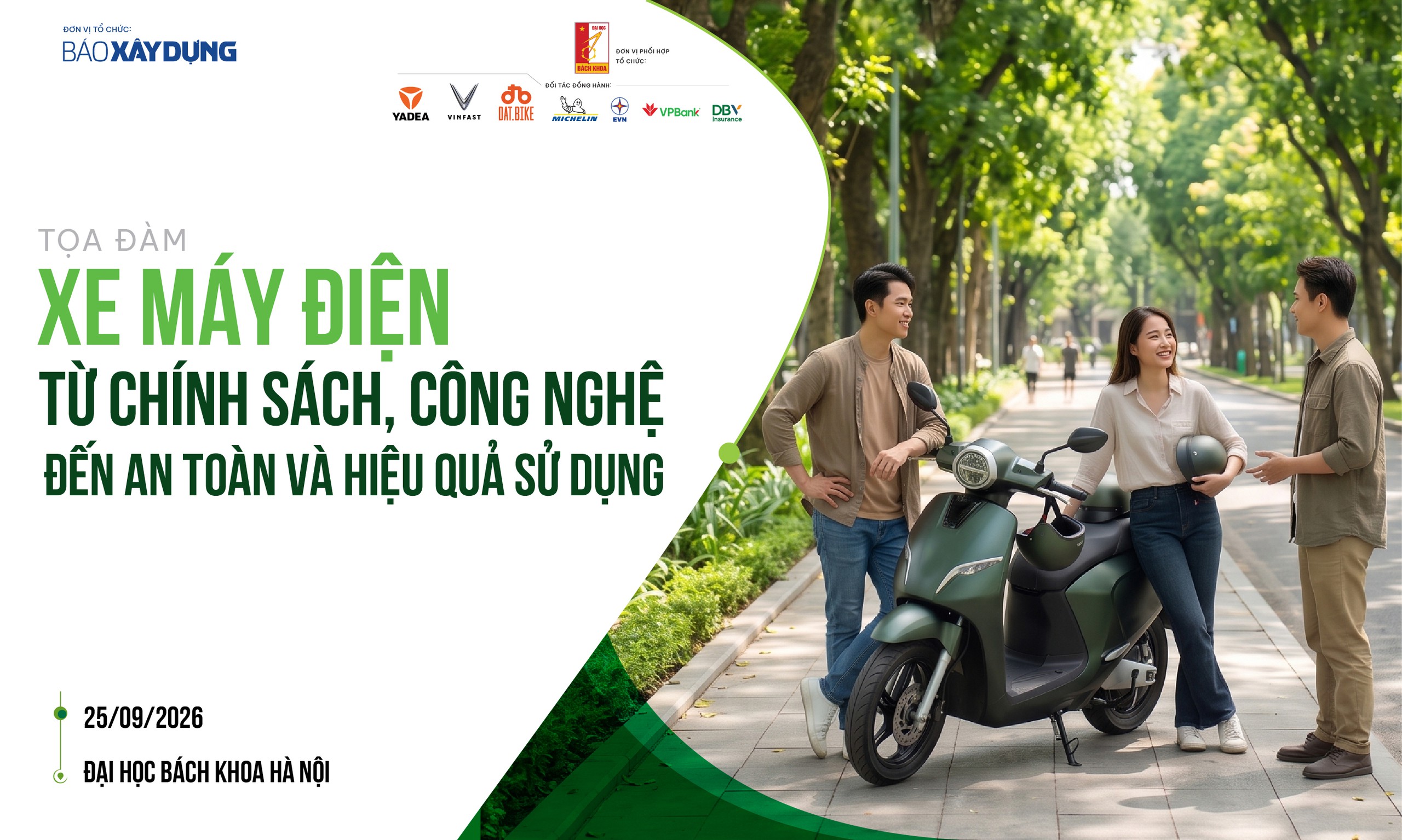 Trực tiếp tọa đ&agrave;m: Xe m&aacute;y điện - Từ ch&iacute;nh s&aacute;ch, c&ocirc;ng nghệ đến an to&agrave;n v&agrave; hiệu quả sử dụng  - Ảnh 1.